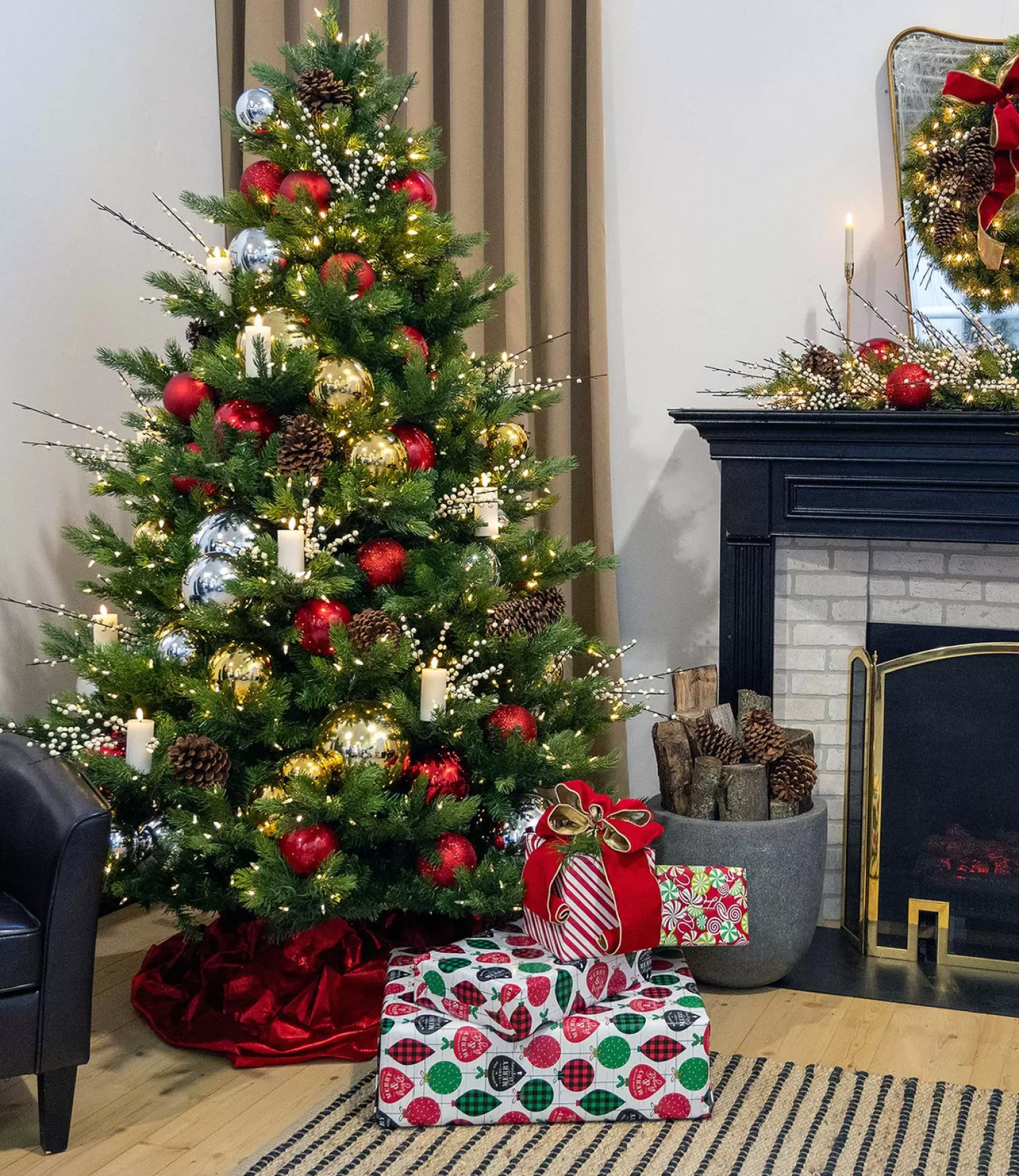 New Treetime 10' Annabelle Pine Tree - ColorChange LED