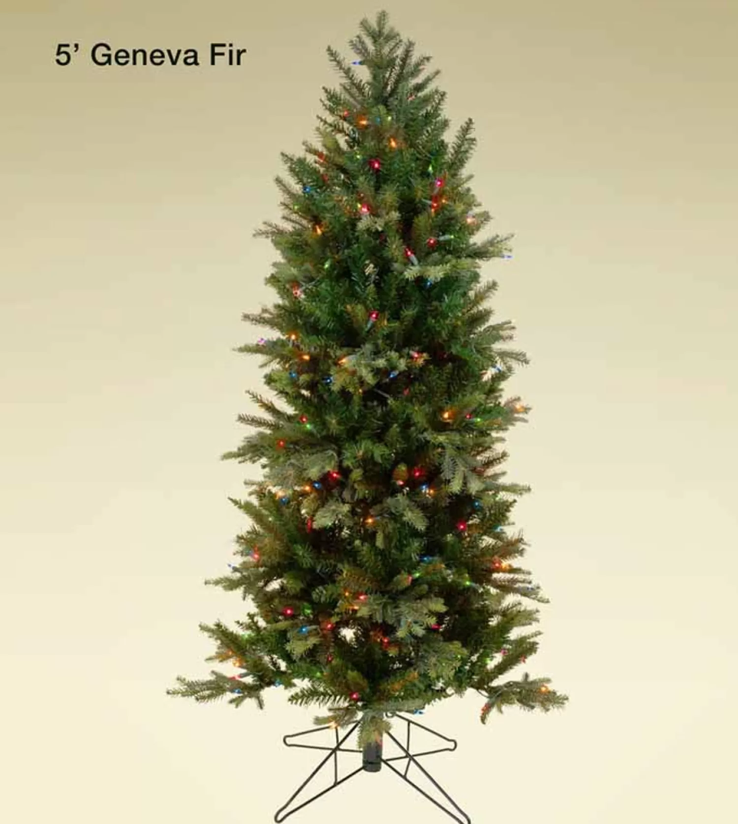 New Treetime 10' Geneva Fir Tree ColorChange LED
