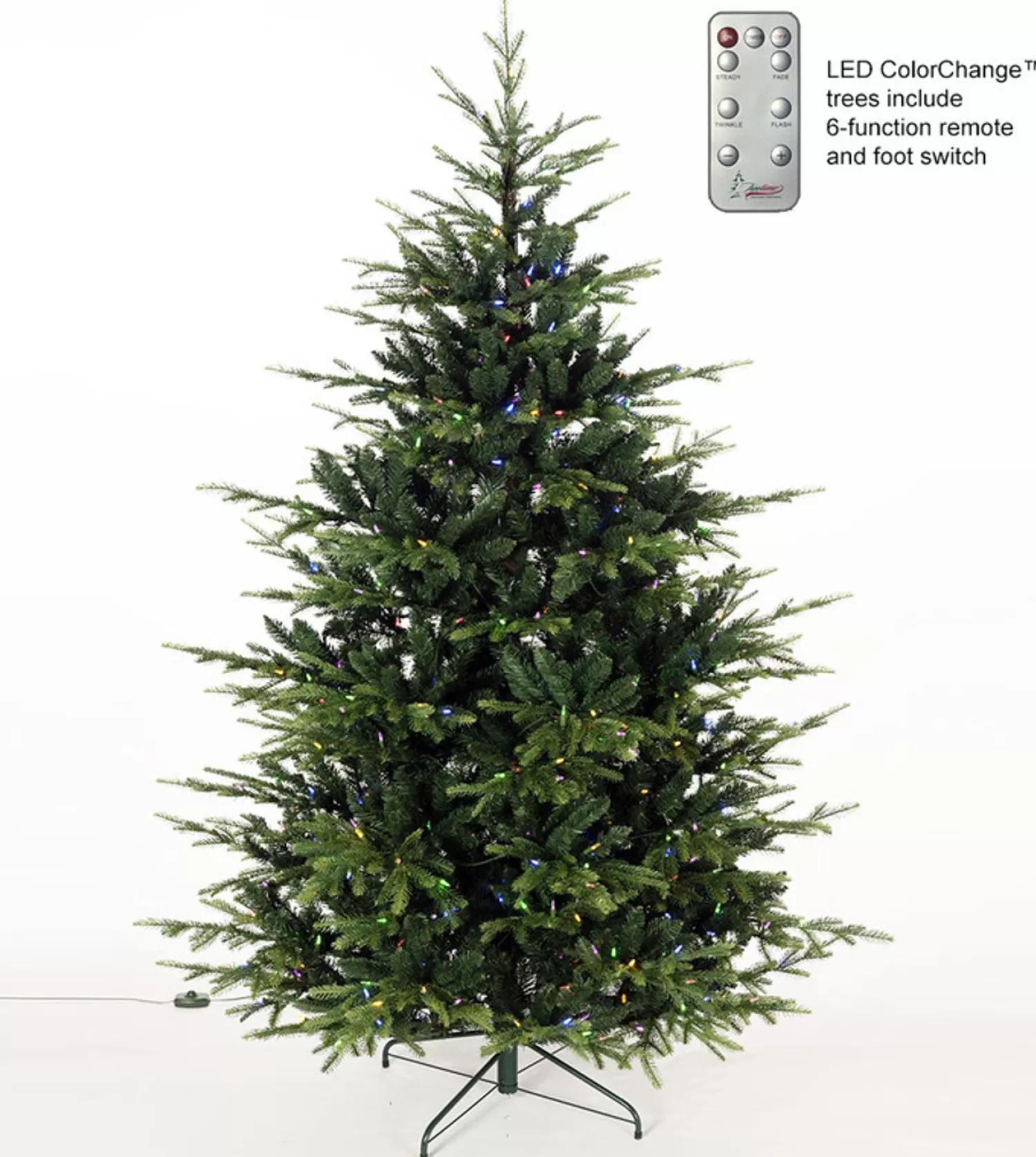 Shop Treetime 10' Western Balsam Tree - ColorChange LED