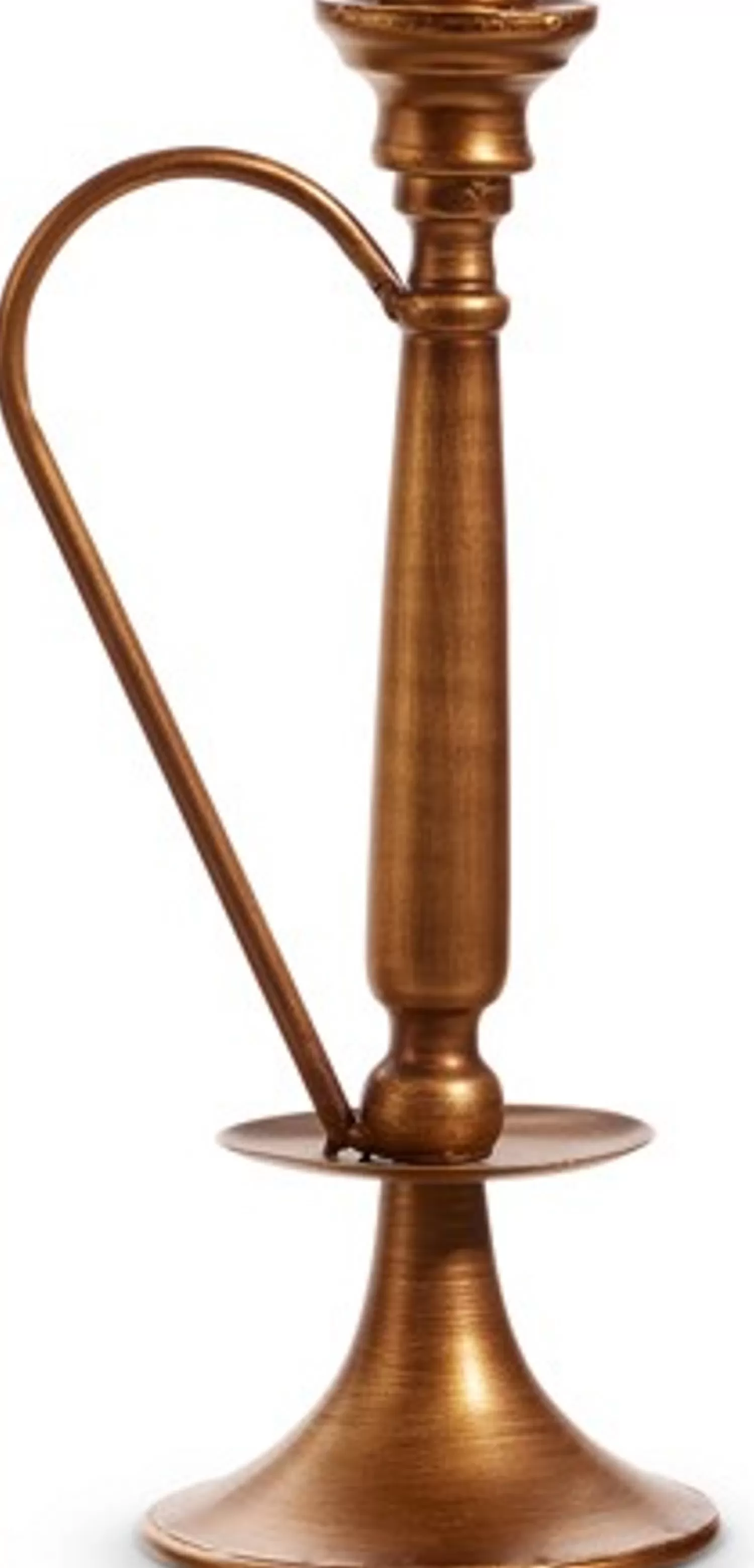 Online Treetime 11" Vintage Brass Chamberstick