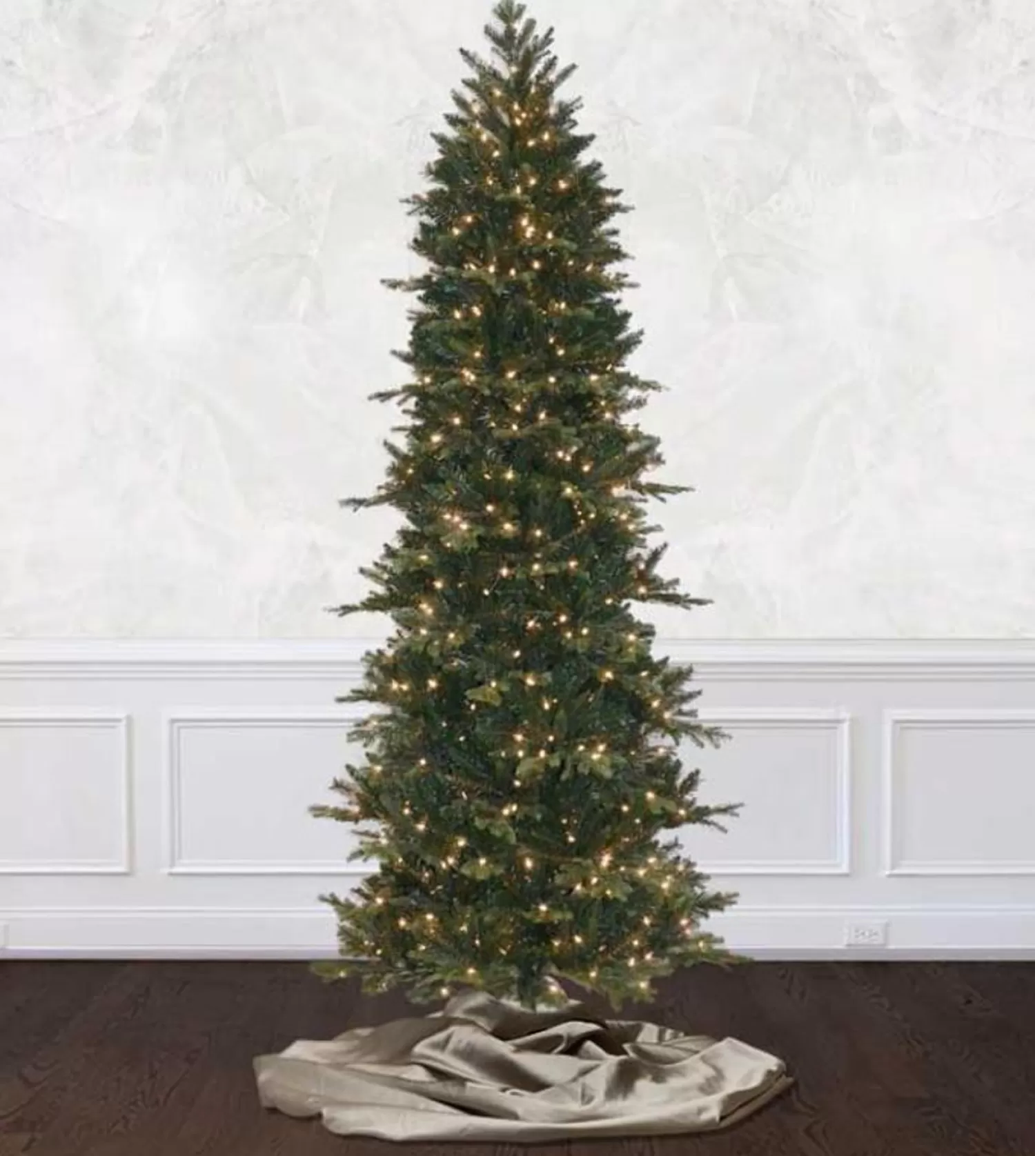 Best Treetime 12' Slim Geneva Fir Tree - ColorChange LED