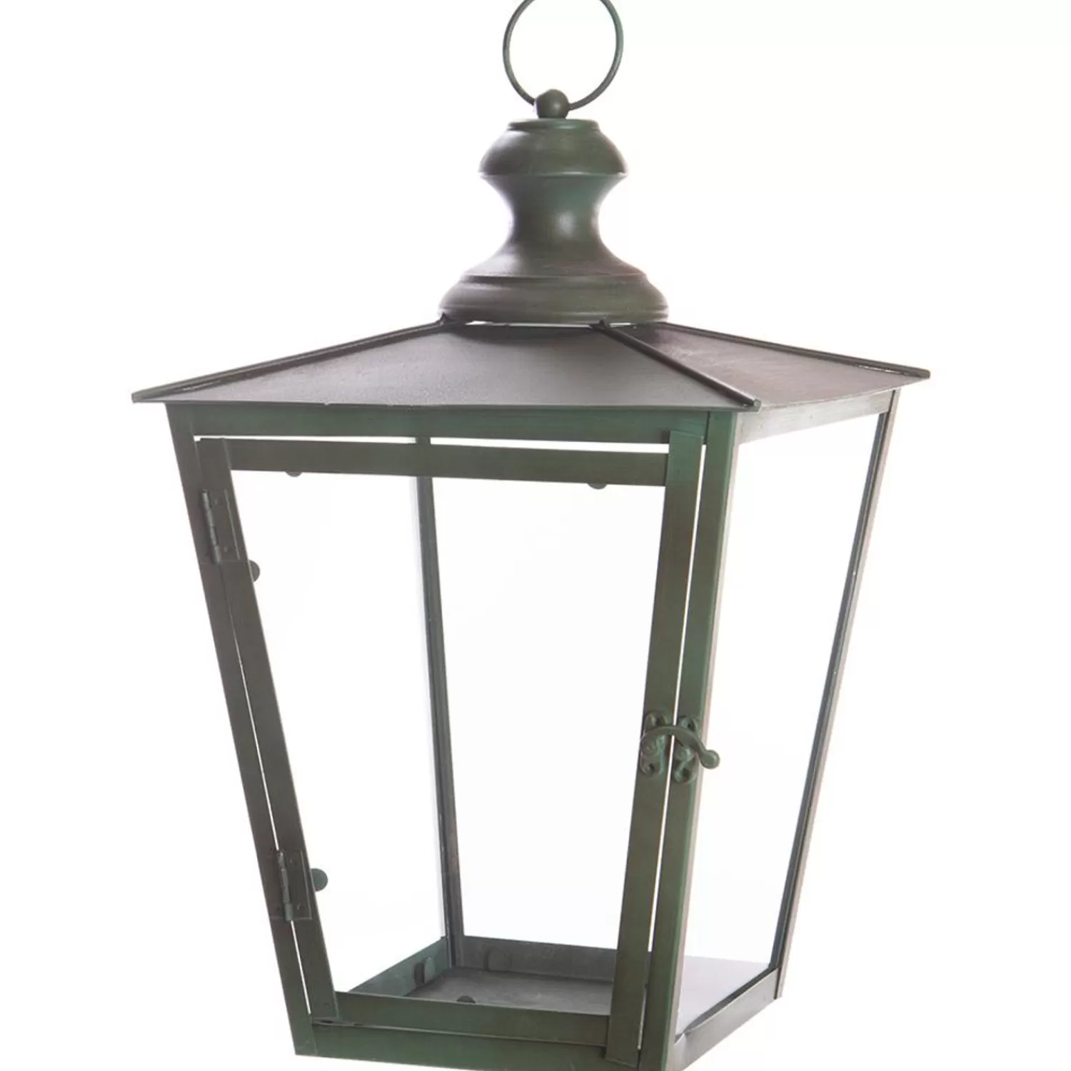 Best Sale Treetime 15.95" Iron And Glass Lantern