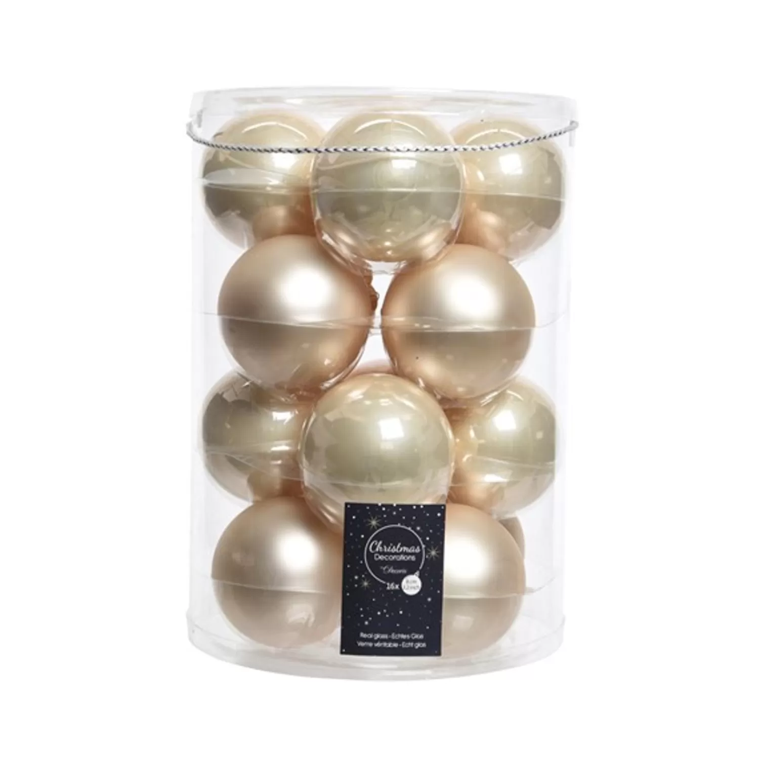 Online Treetime 16 Pc. Pearl Glass Ornament Set