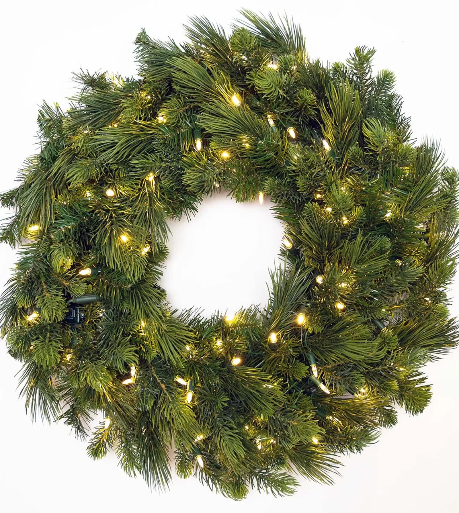 Best Sale Treetime 24" Scotch Pine Wreath - Clear LED