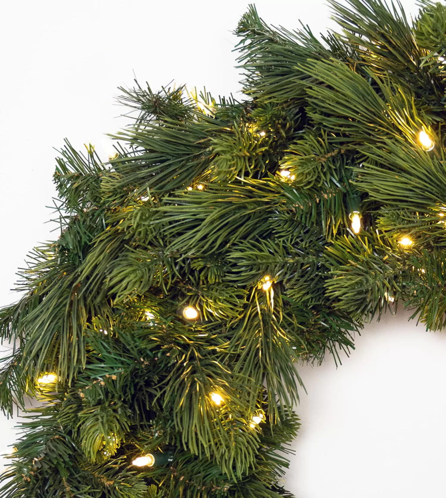 Best Sale Treetime 24" Scotch Pine Wreath - Clear LED