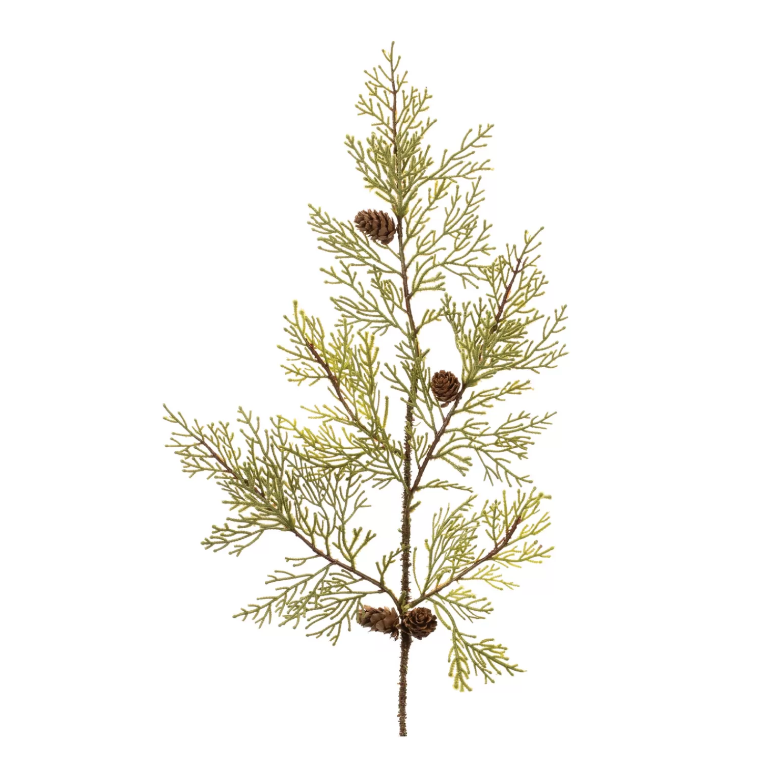 Outlet Treetime 28" Pine Spray W/Pinecones