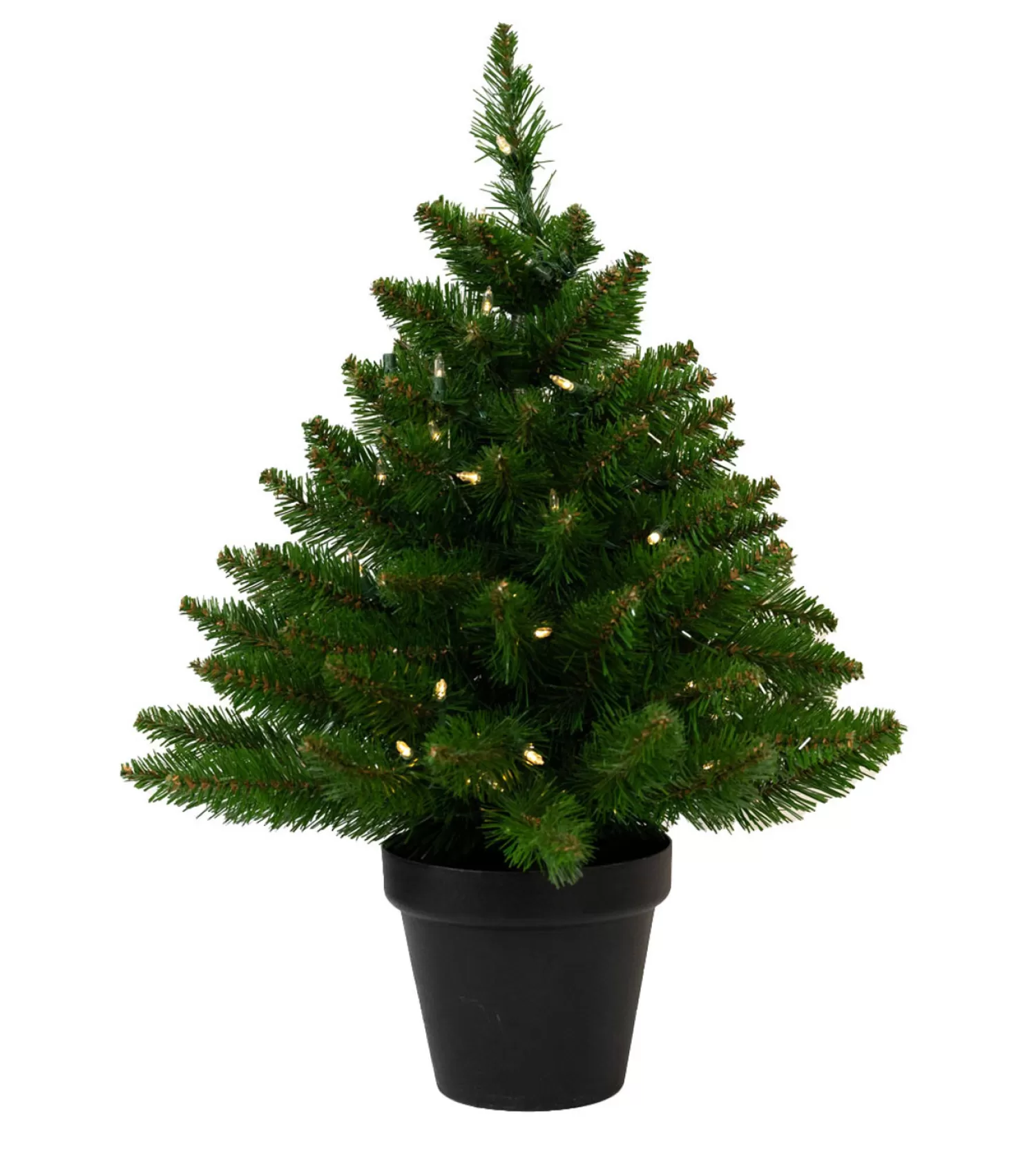 Best Sale Treetime 2' Fat Albert Spruce Potted Tree - Battery-Op Clear LED