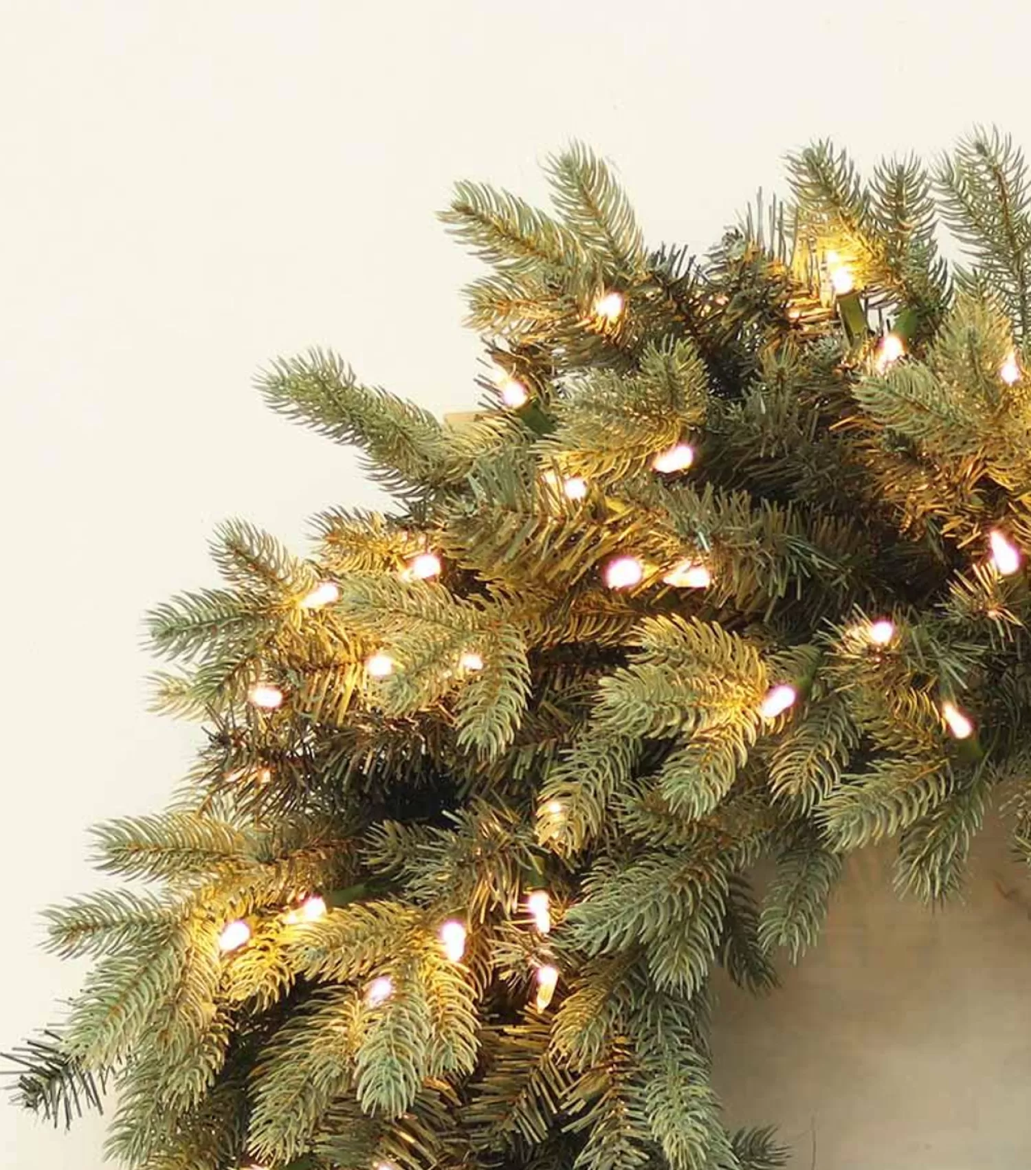 Cheap Treetime 30" Savoy Blue Spruce Wreath - ColorChange LED