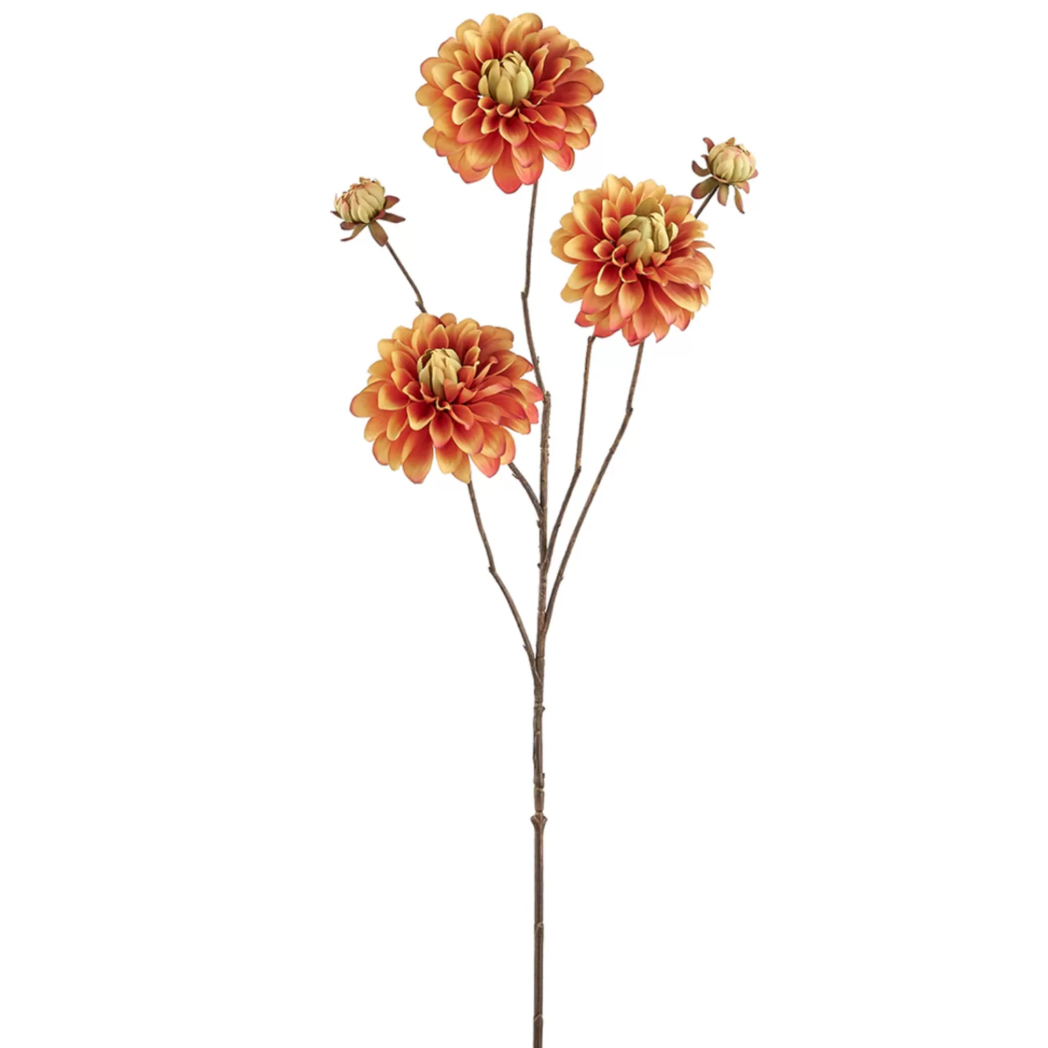 Cheap Treetime 35" Orange Dahlia Spray