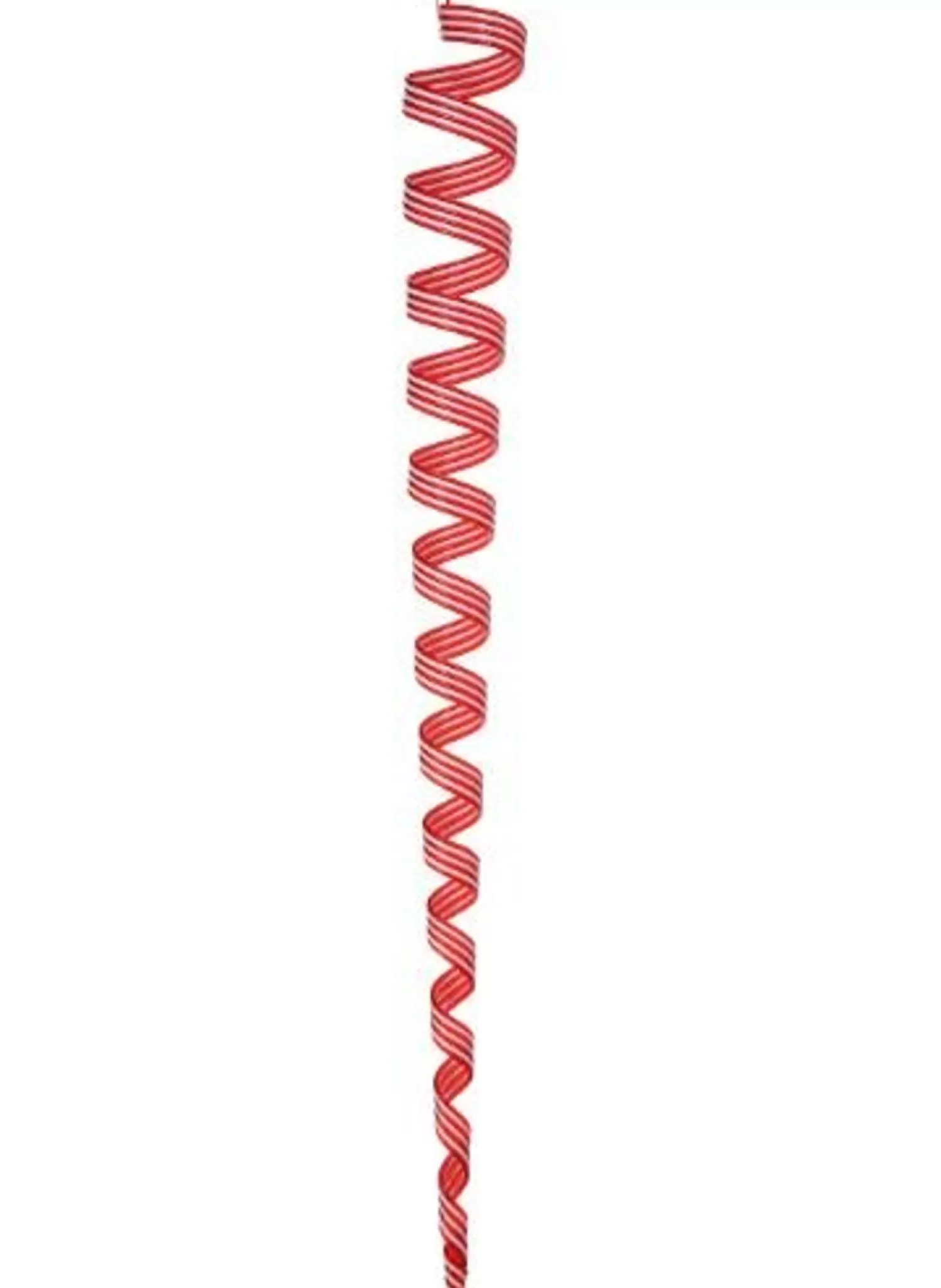 Sale Treetime 36" Red And White Peppermint Spiral Icicle Ornament