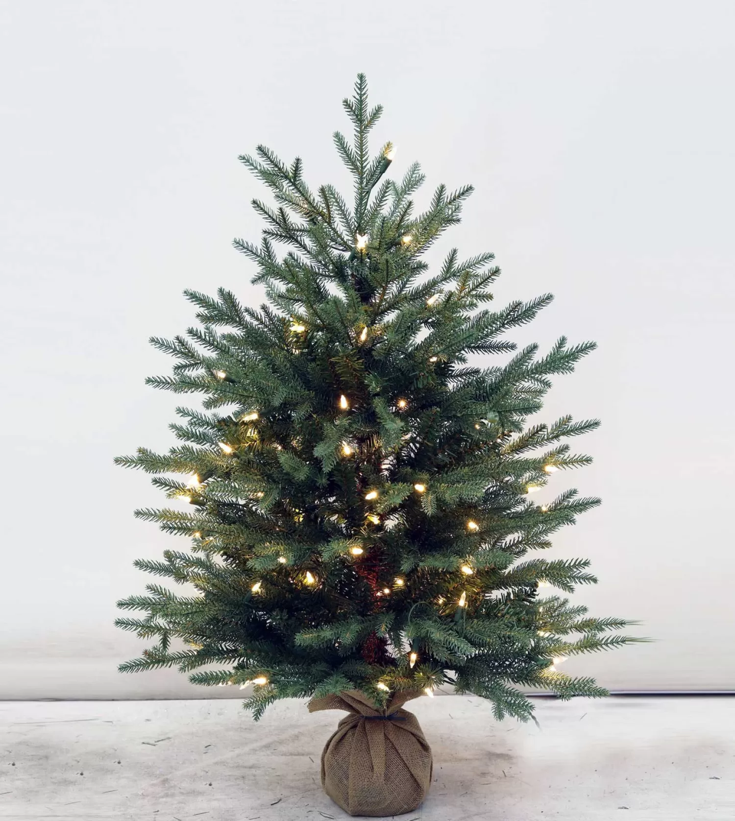 Hot Treetime 3' Cumberland Fir Tree - Clear LED