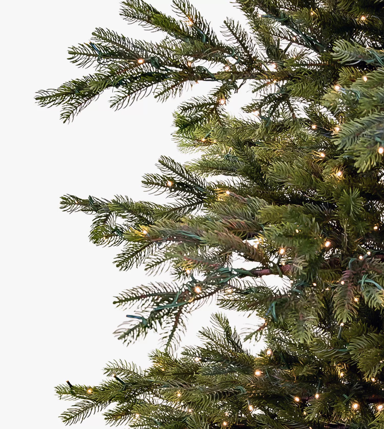 New Treetime 3' Enchanted White Spruce Tree - Clear 3mm LED