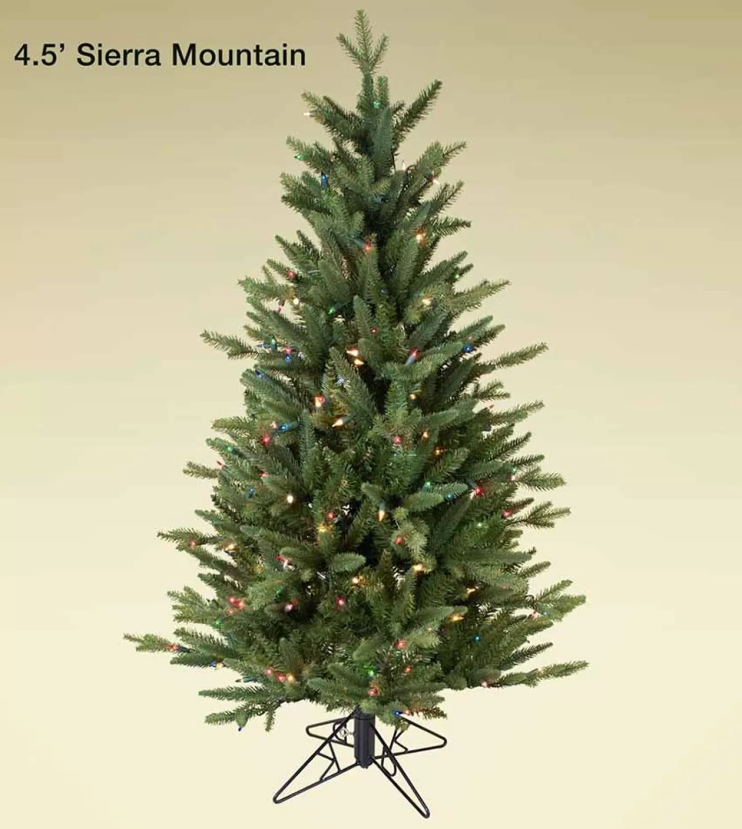 Fashion Treetime 4.5' Sierra Mountain Spruce Tree - ColorChange LED