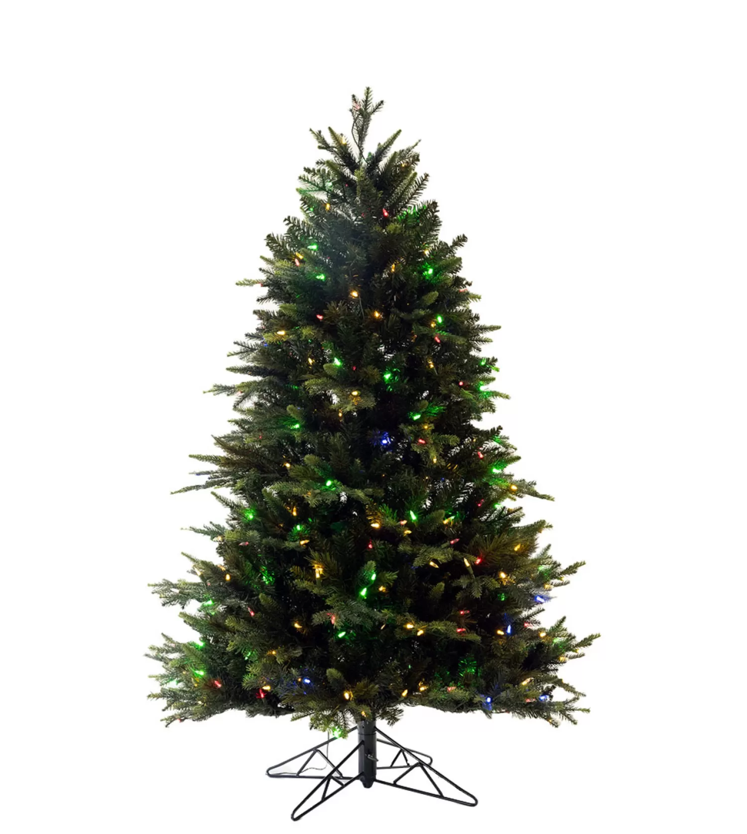New Treetime 5' Deluxe Geneva Fir Tree - ColorChange LED