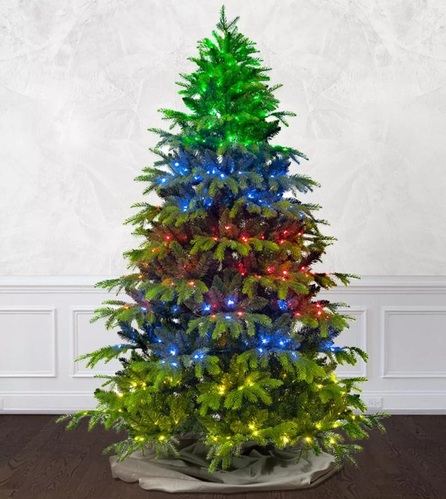 Outlet Treetime 5' Magic Fir Tree - Sparkling RGB LED