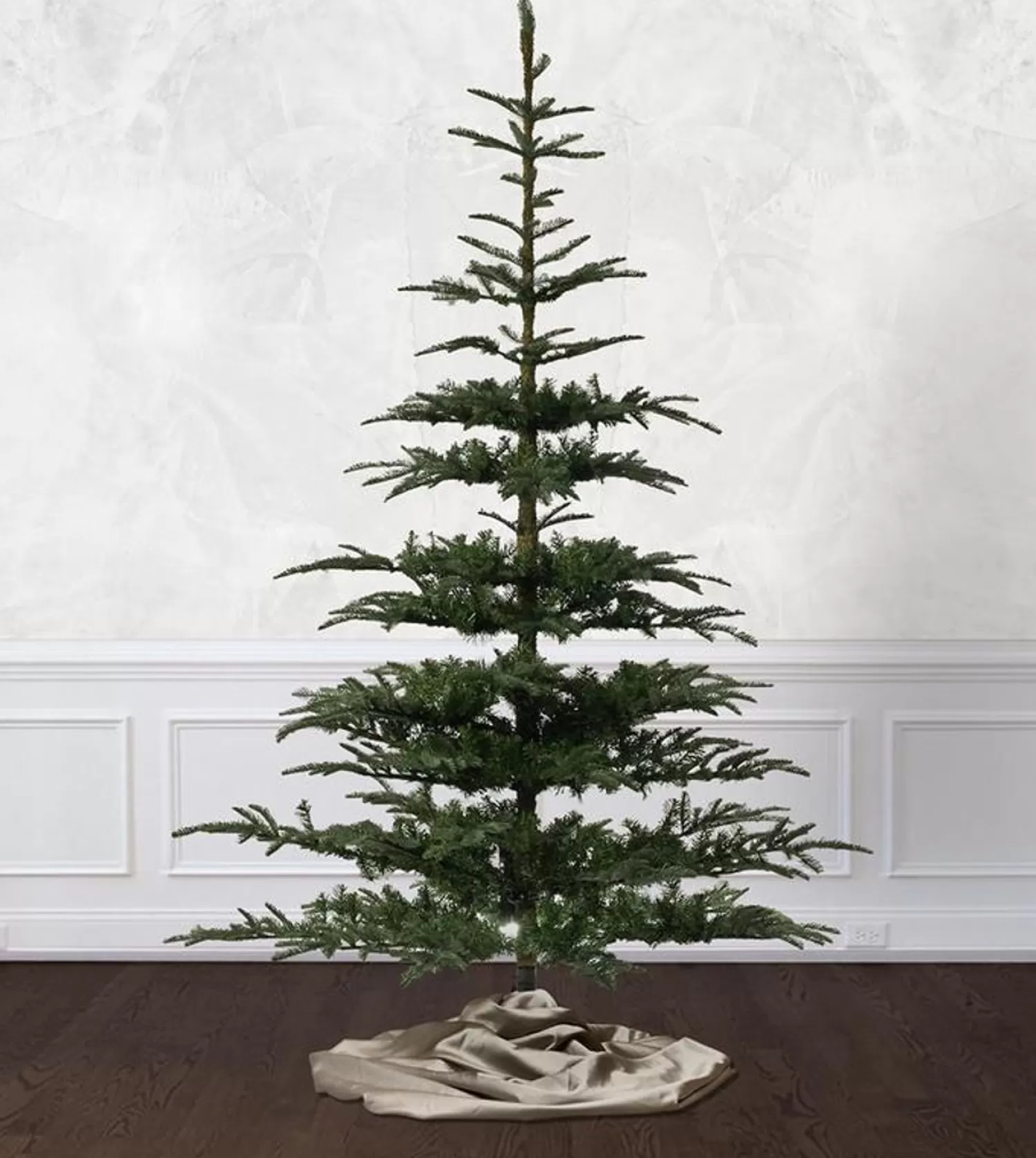 New Treetime 5' Scandinavian Fir Tree W/PP - Clear Micro LED