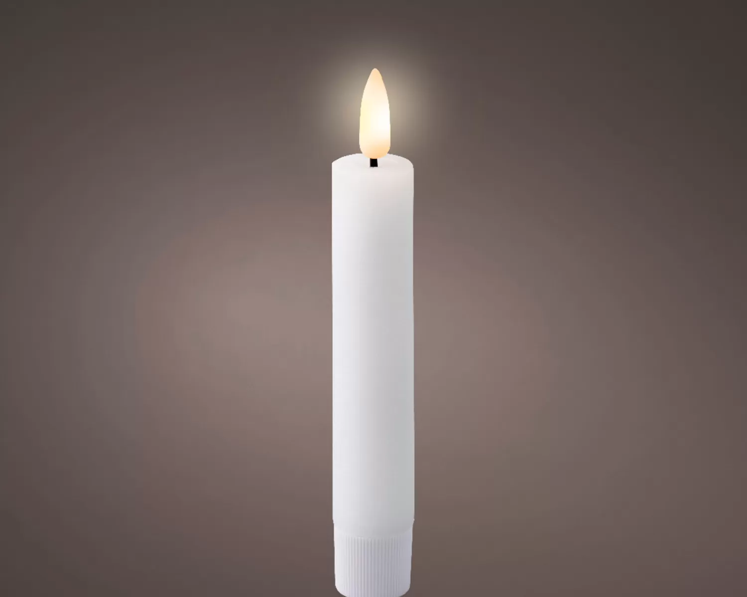 Discount Treetime 6.3" LED Wick, Wax Dinner Candle, Box Of 2, White