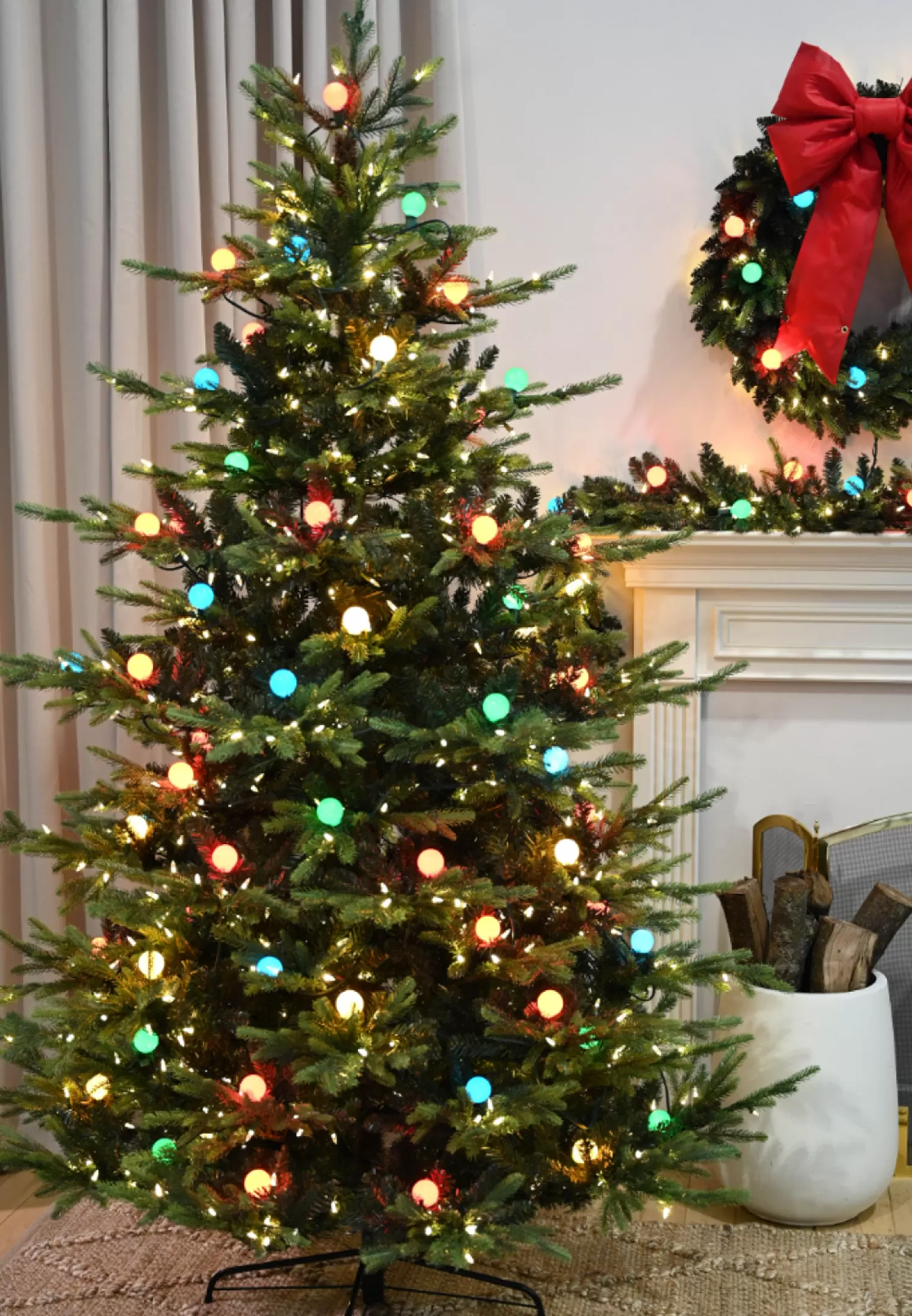 Best Sale Treetime 6.5' New Haven Fir W/PP Tree - ColorChange LED