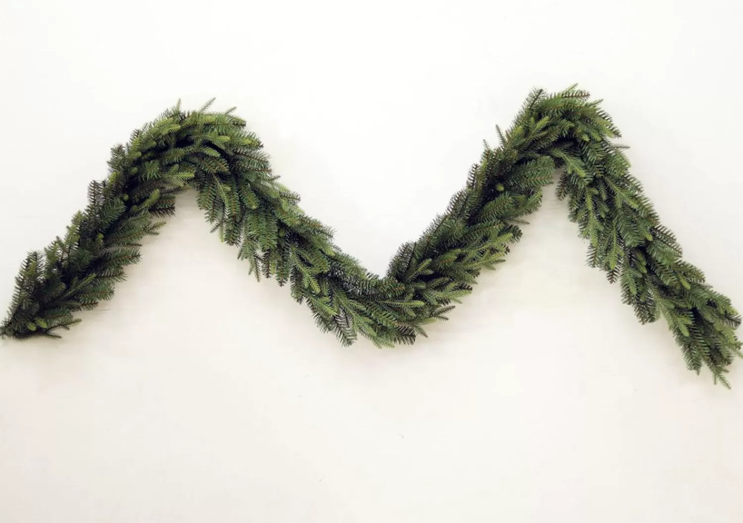 Best Sale Treetime 6' X 14" Cumberland Fir Garland - Battery Operated Clear LED