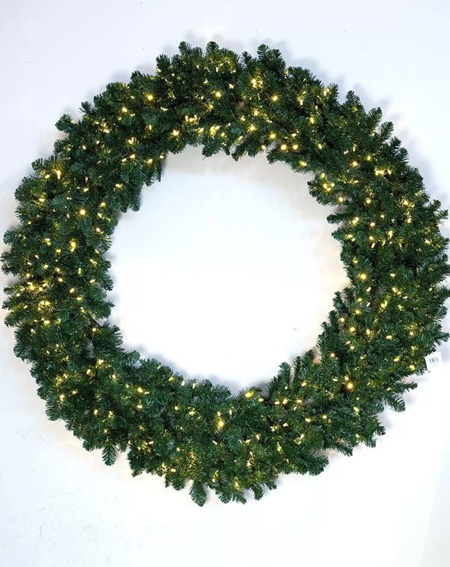 Fashion Treetime 72" Radiant Wreath - Clear LED