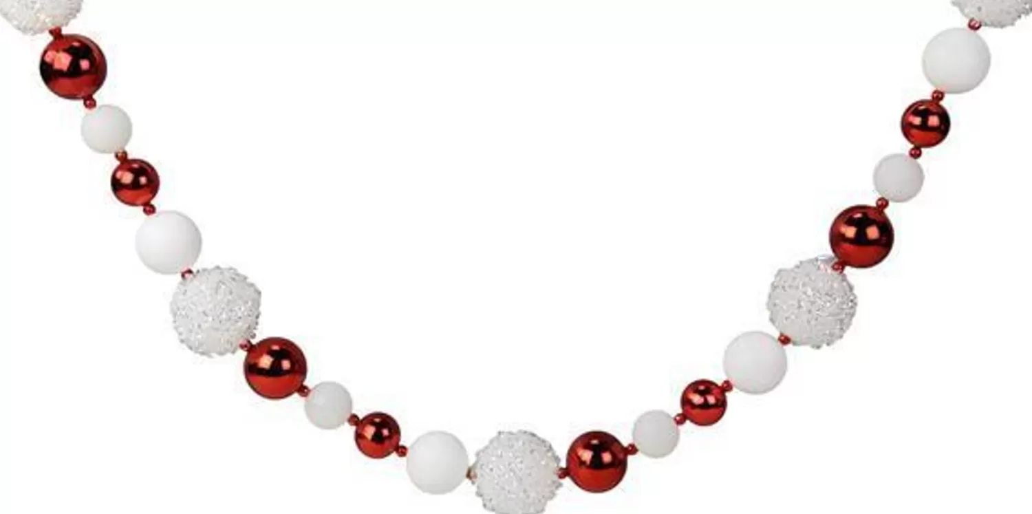 Cheap Treetime 72" Sequin Glitter Ball Garland