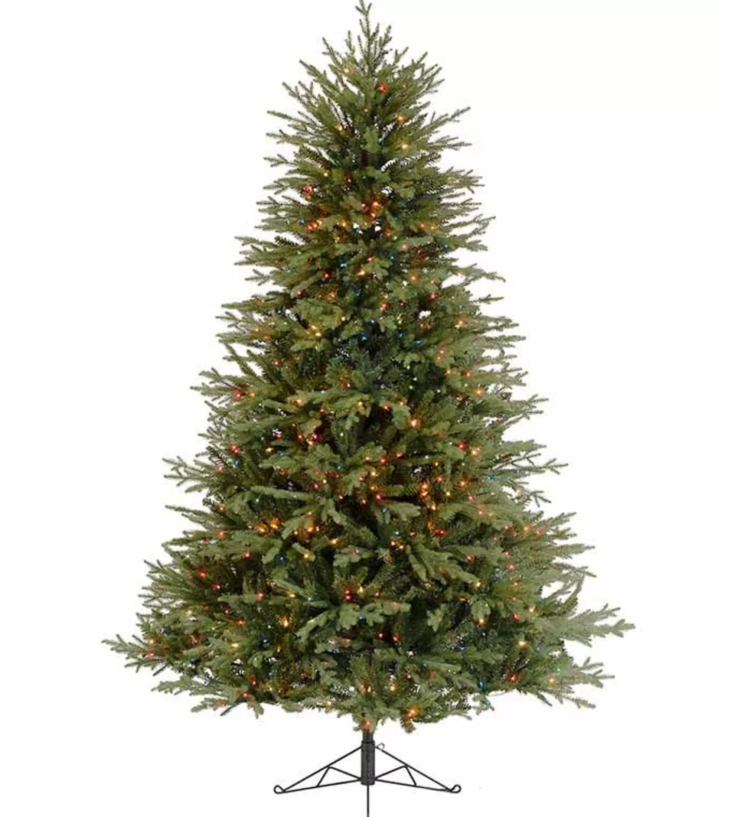 Hot Treetime 7.5' Cumberland Fir Tree - ColorChange LED