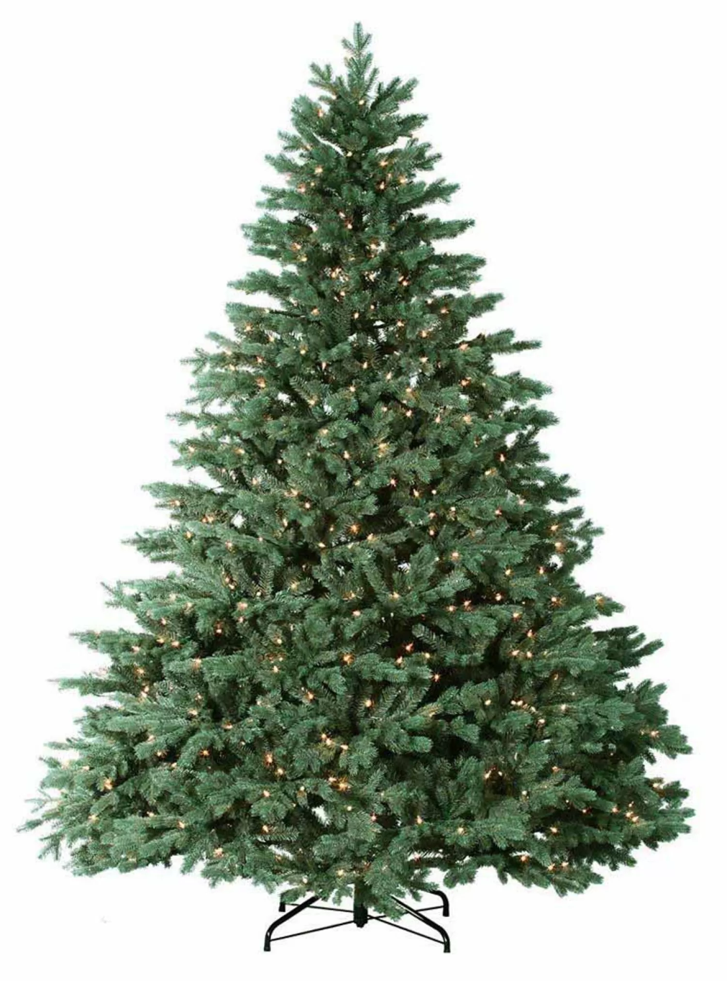 Clearance Treetime 7.5' Deluxe Emerald Vermont Tree; ColorChange LED