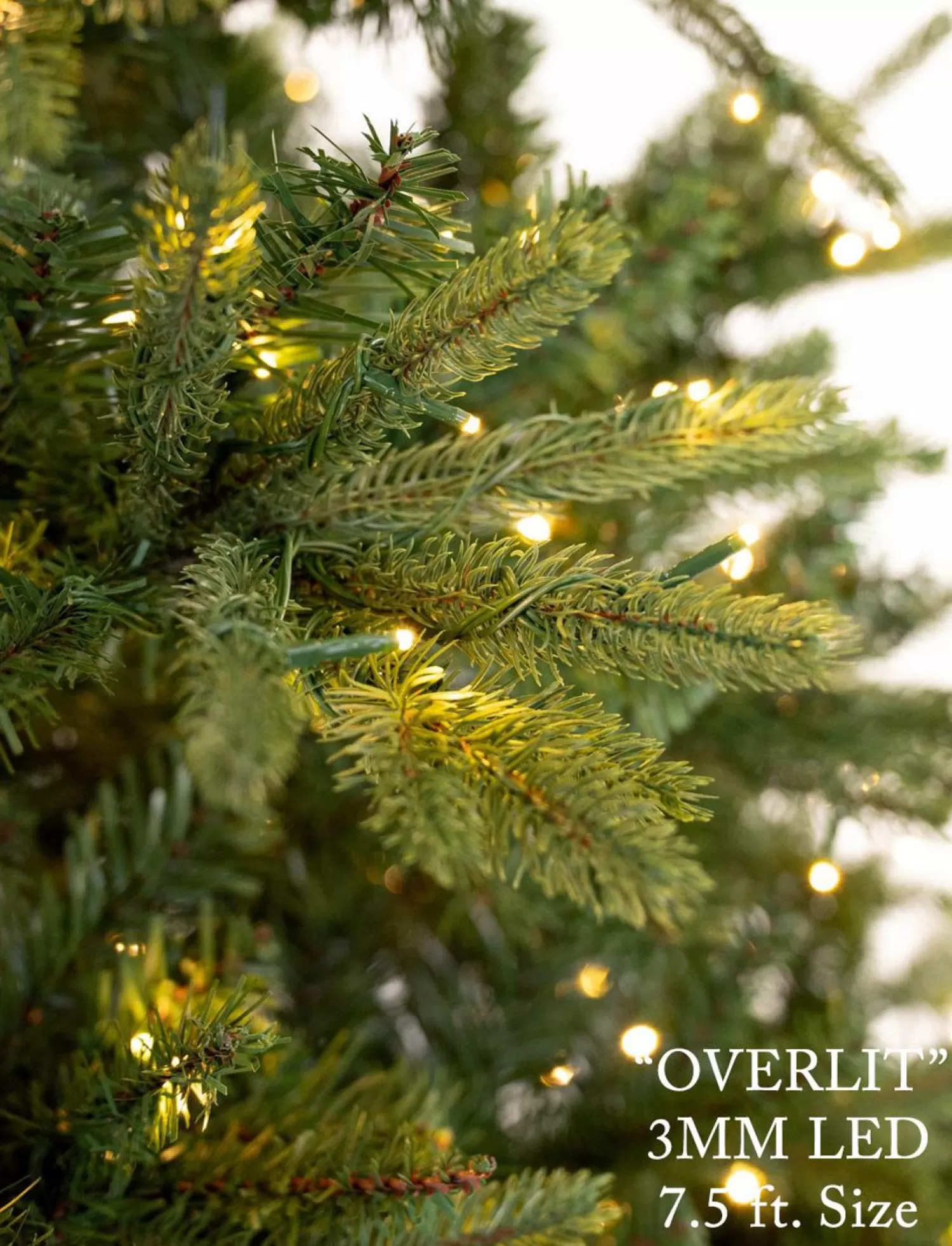 Sale Treetime 7.5' Stockton Spruce Tree - Overlit ColorChange LED