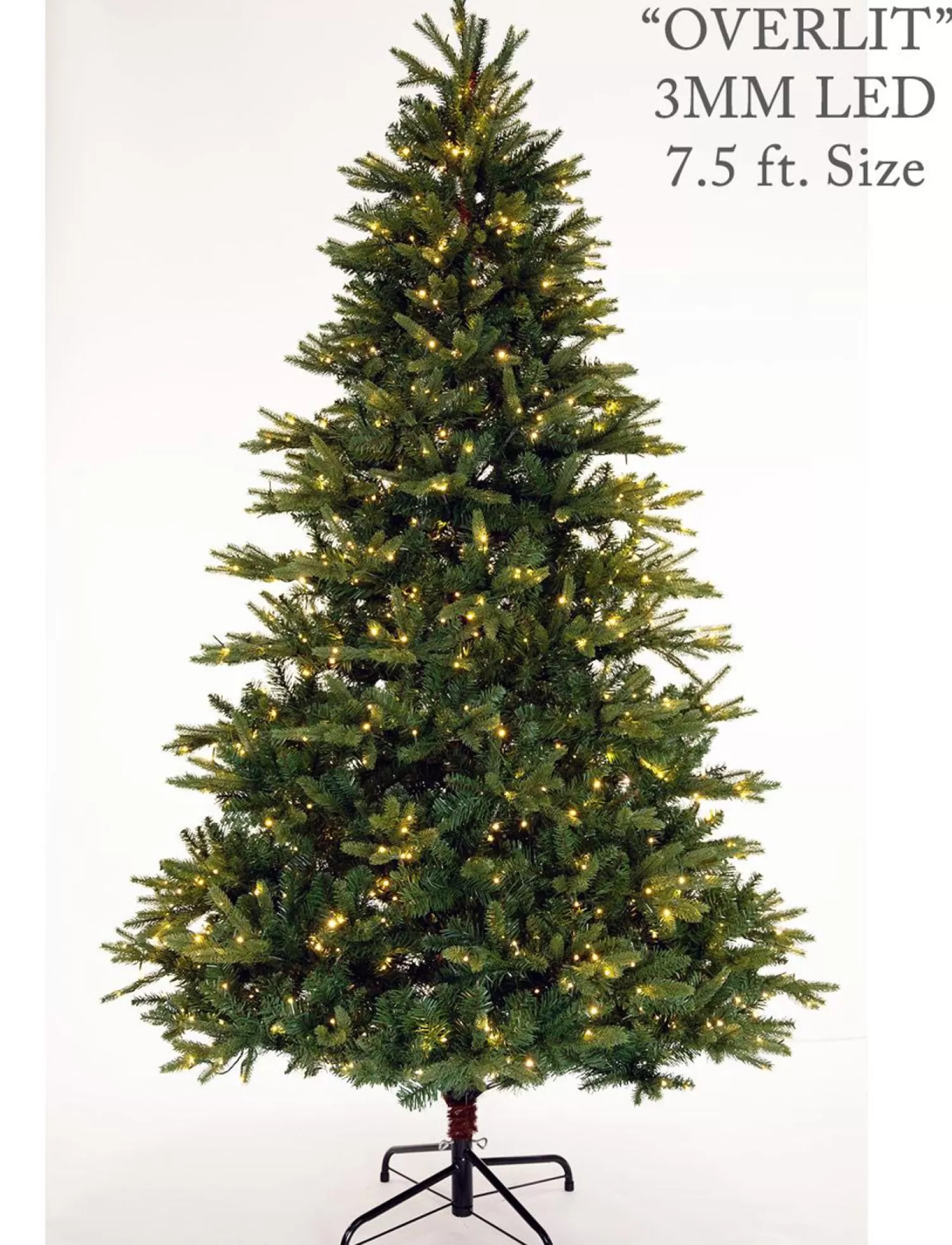 Sale Treetime 7.5' Stockton Spruce Tree - Overlit ColorChange LED