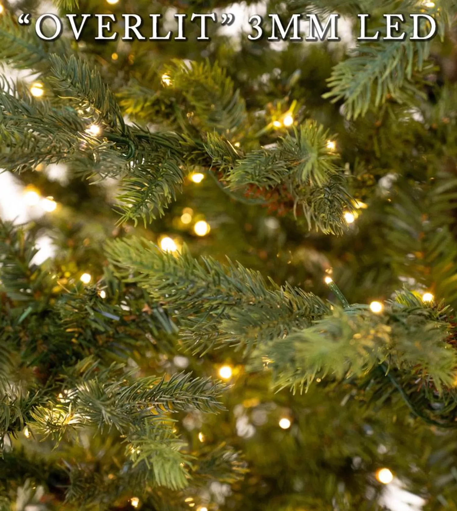 New Treetime 7.5' Victorian Fir Tree - Overlit ColorChange LED