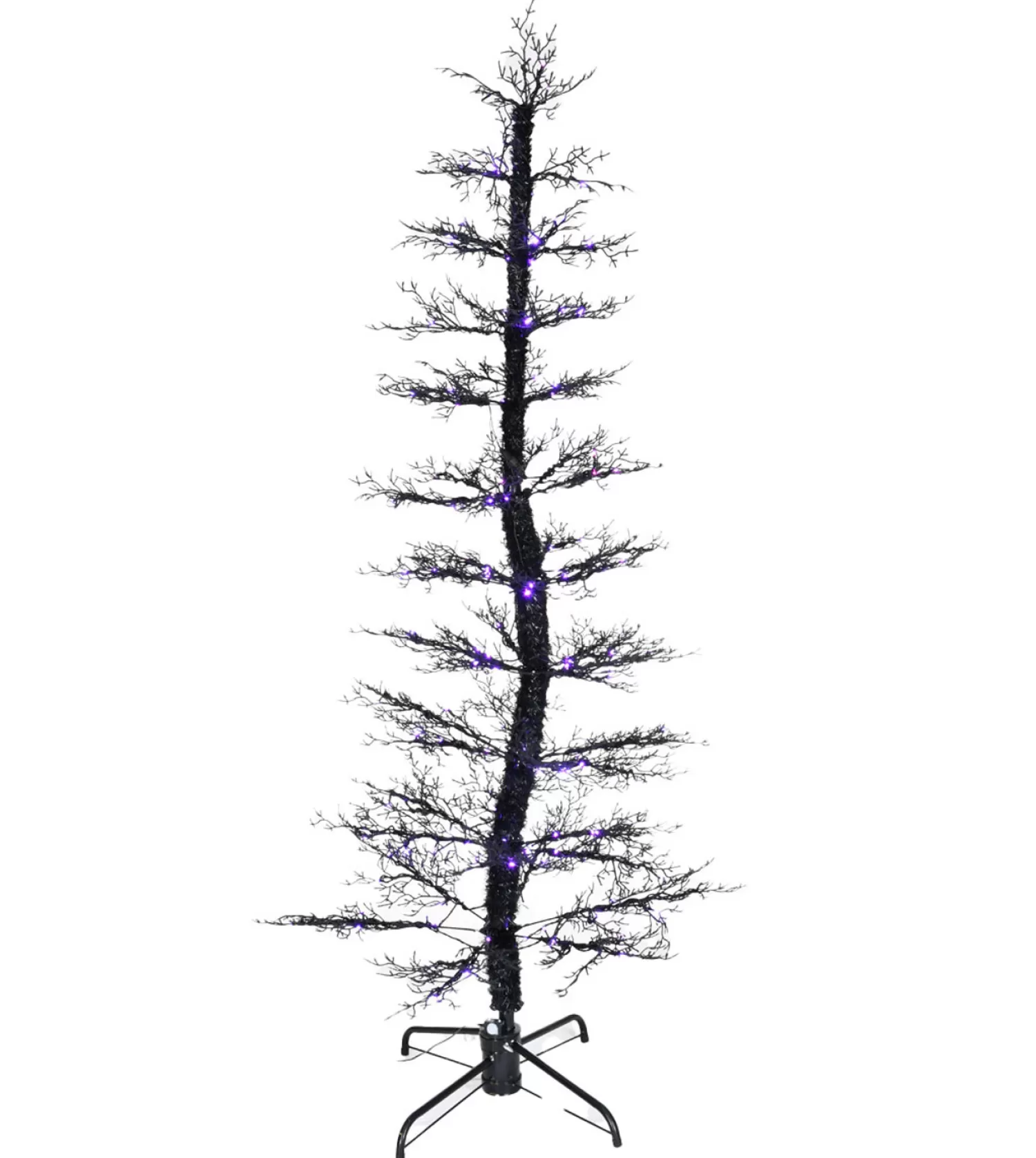 Sale Treetime 7' Dancing Demon Tree - Orange/Purple LED