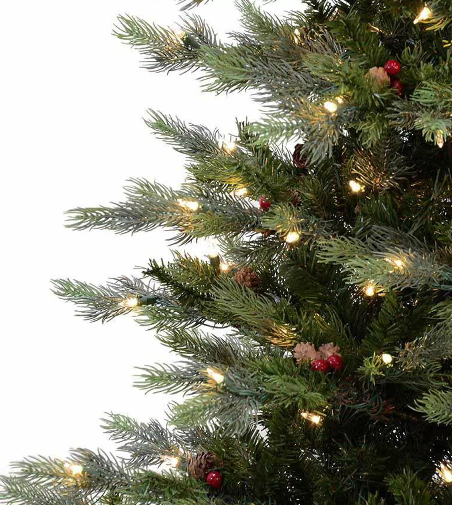 Clearance Treetime 9' Slim Santa Fe Tree - ColorChange LED