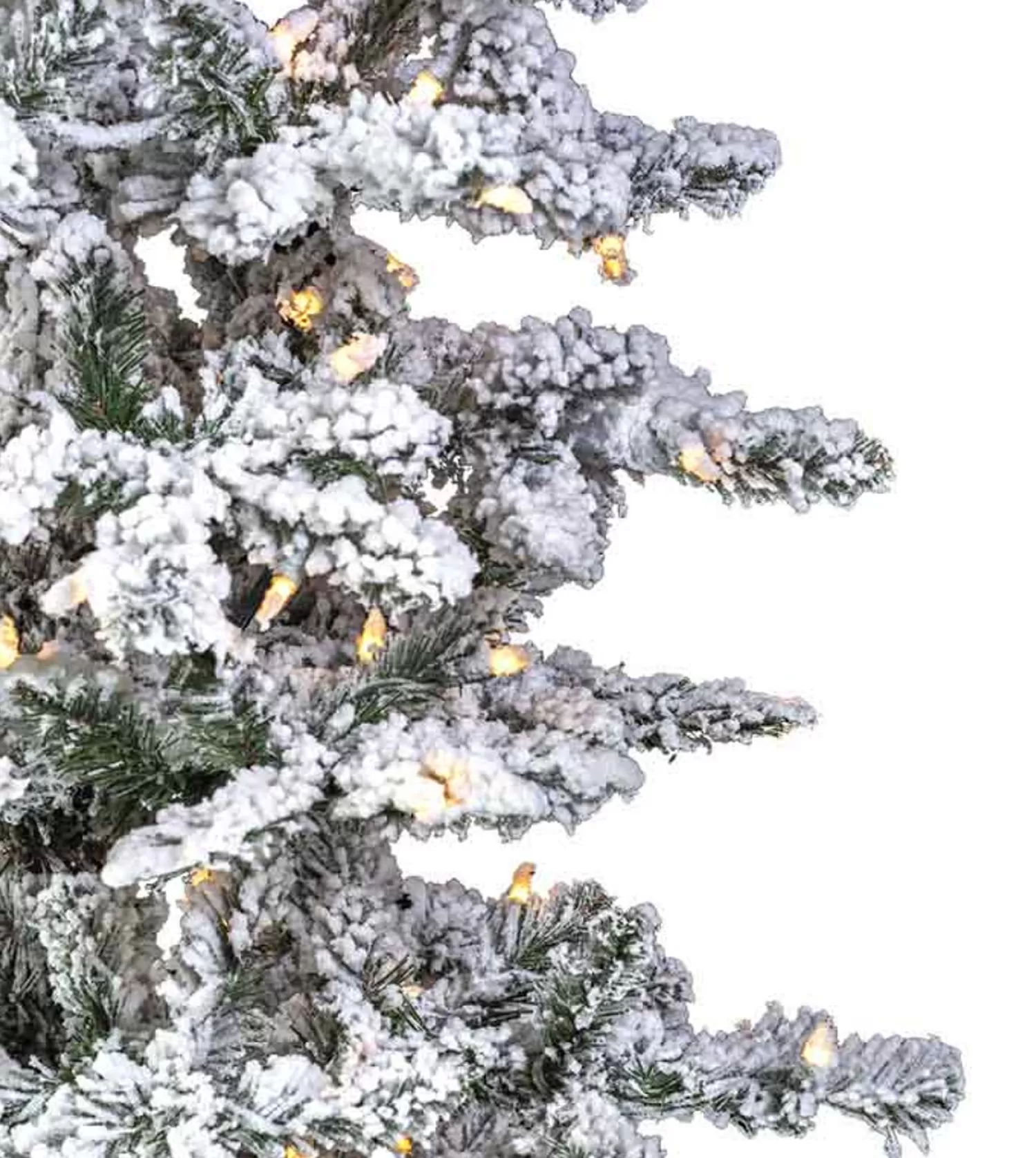 Online Treetime 9' Snow Belle Tree - Clear LED