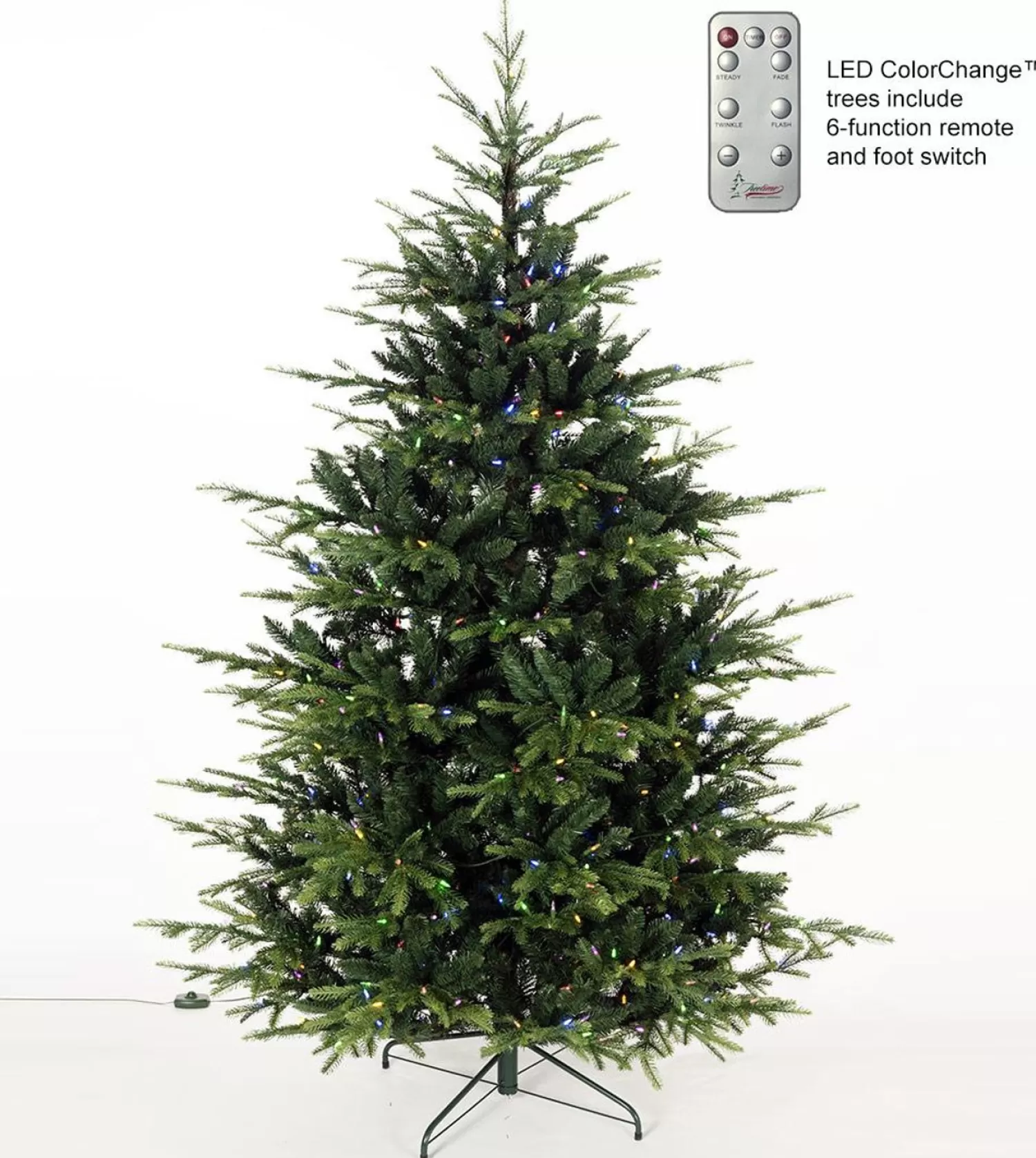 Discount Treetime 9' Western Balsam Tree - ColorChange LED