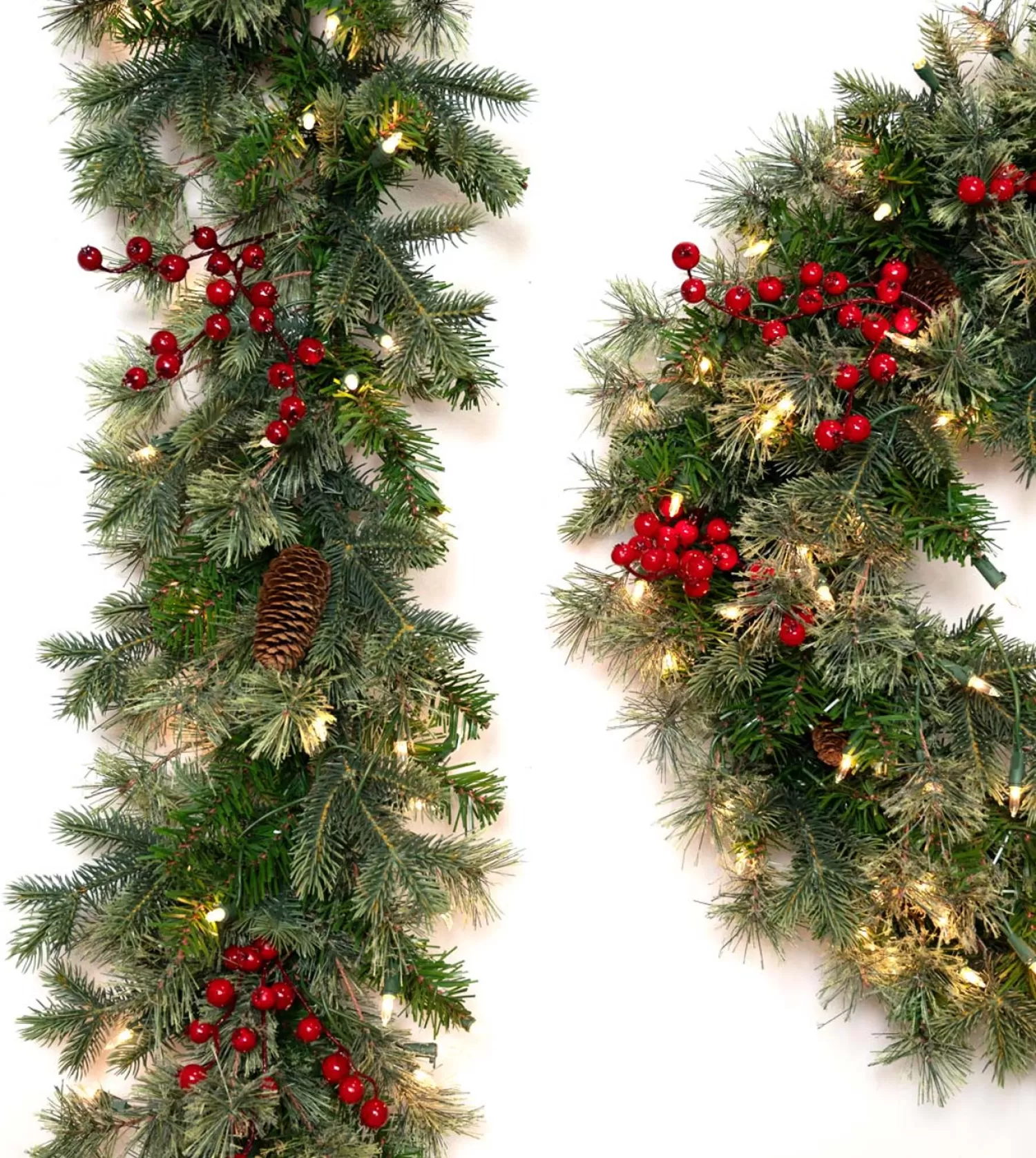 Flash Sale Treetime 9' X 14" Timberline Garland - Clear