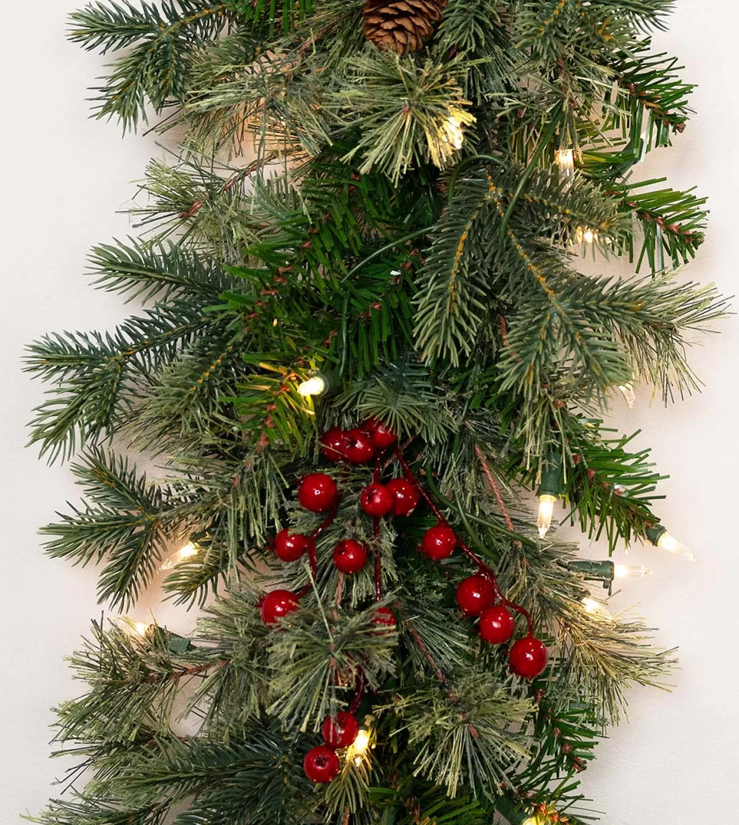 Flash Sale Treetime 9' X 14" Timberline Garland - Clear