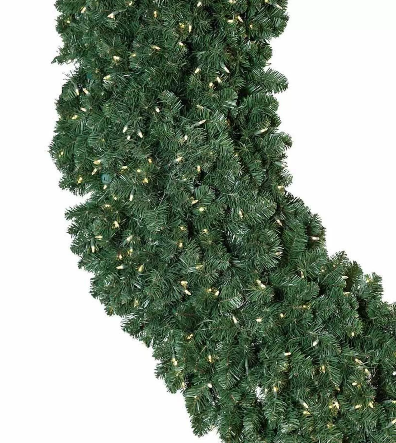 Outlet Treetime 9' X 16" Radiant Garland - Clear LED