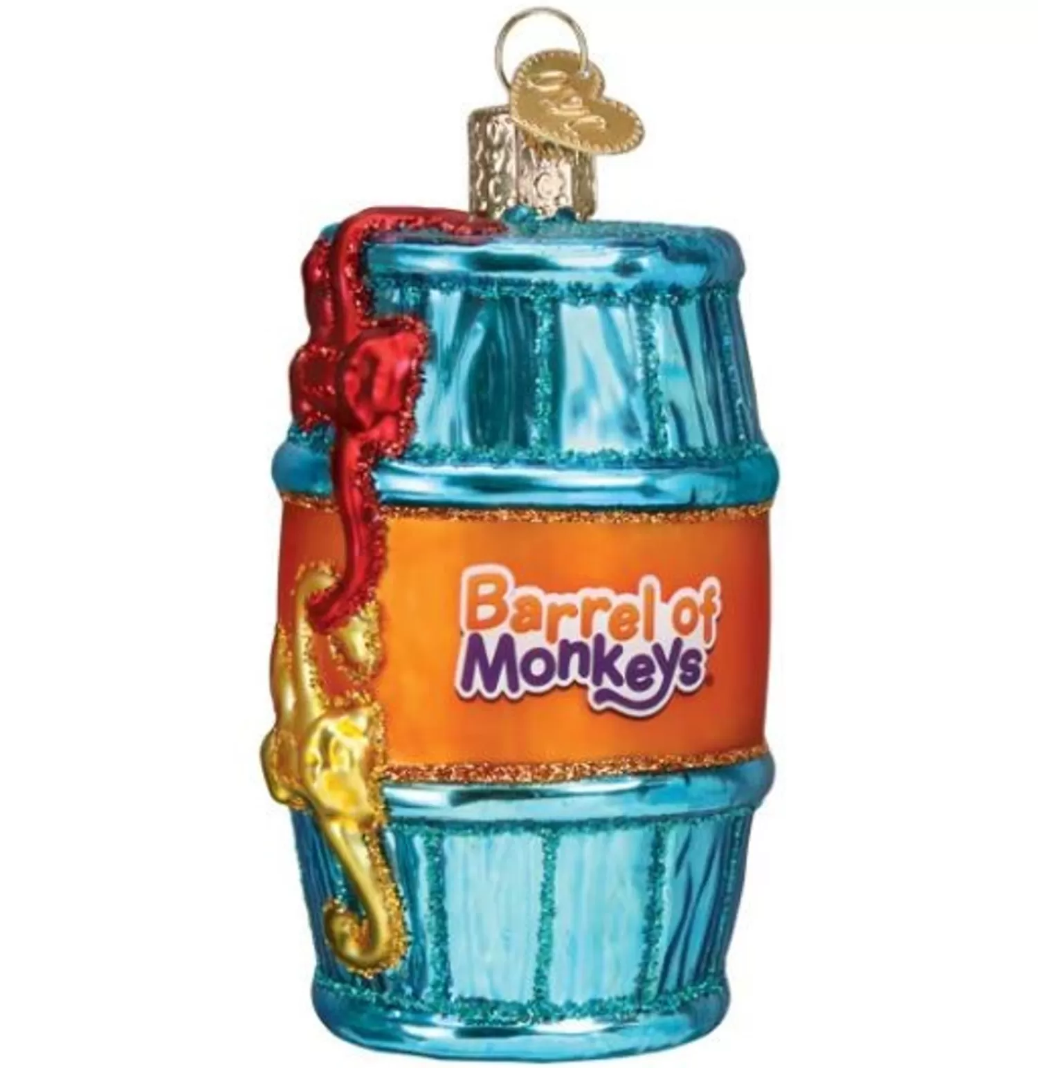 Sale Treetime Barrel Of Monkeys Ornament