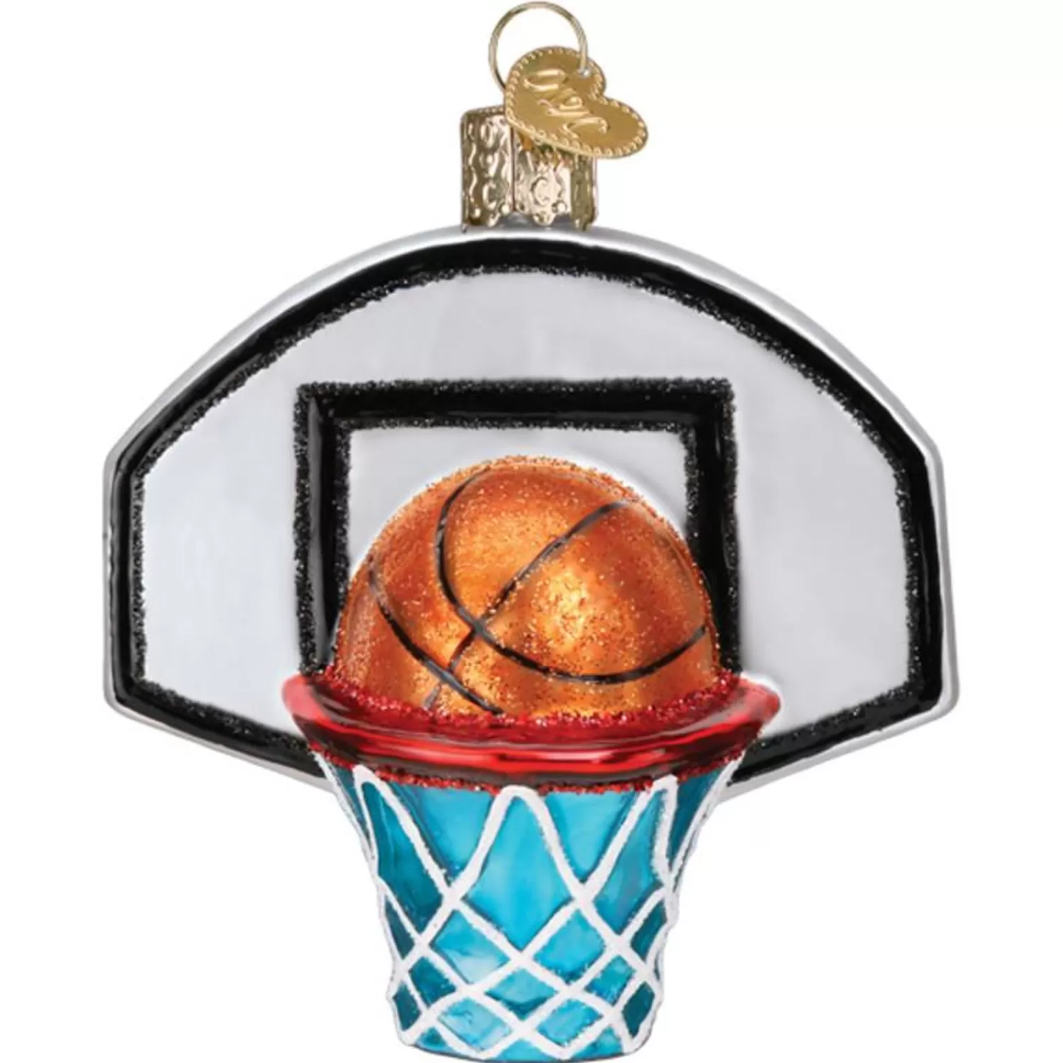 Flash Sale Treetime Basketball Hoop Ornament