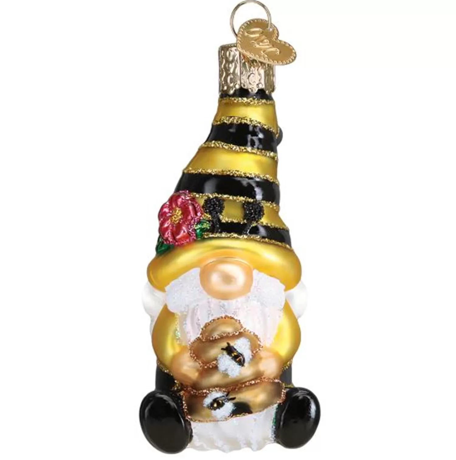 Best Treetime Bee Happy Gnome Ornament