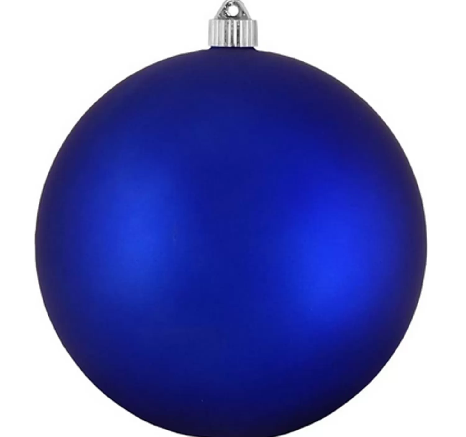 New Treetime Blue Matte Shatterproof Ball Ornament 6"