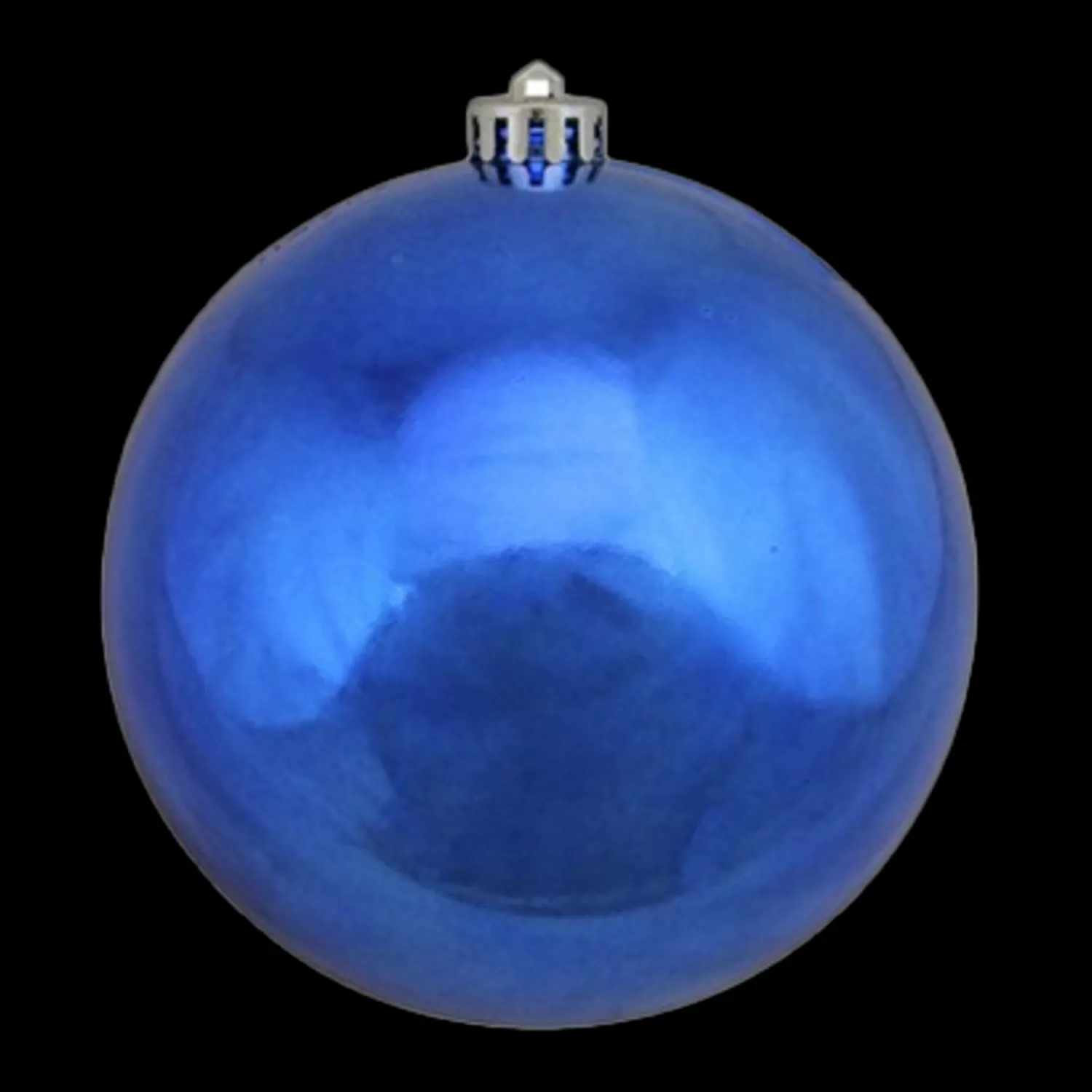 Fashion Treetime Blue Shiny Shatterproof Ball Ornament 10"