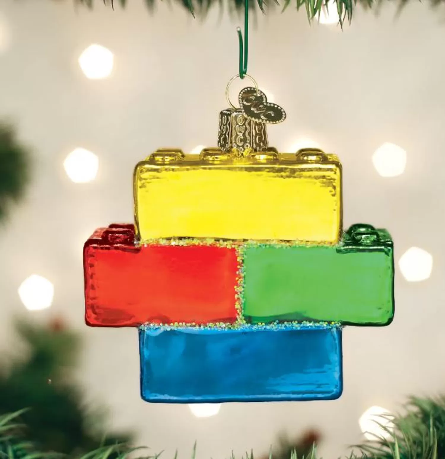 Cheap Treetime Building Blocks Ornament