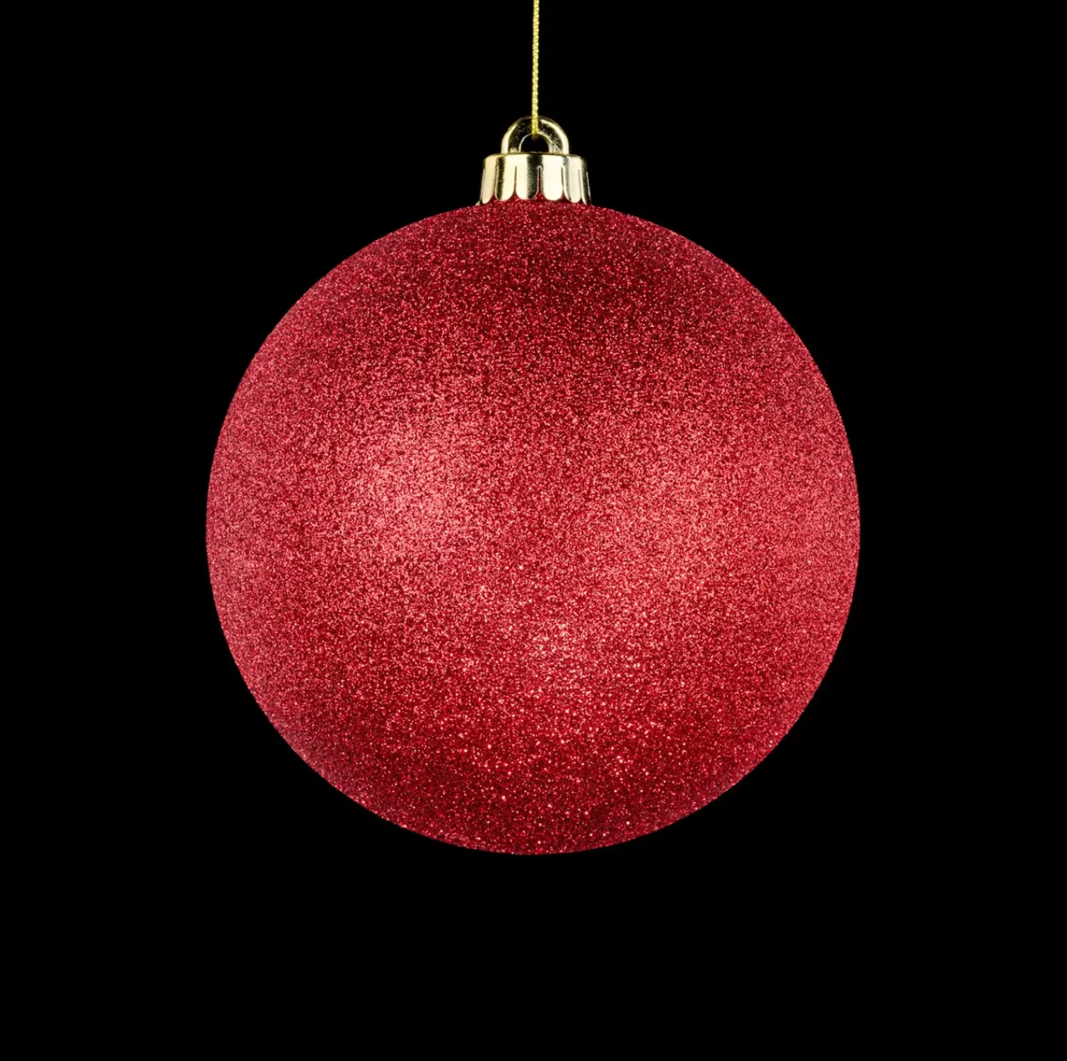 Outlet Treetime Burgundy Glittered Ball Orn 6"