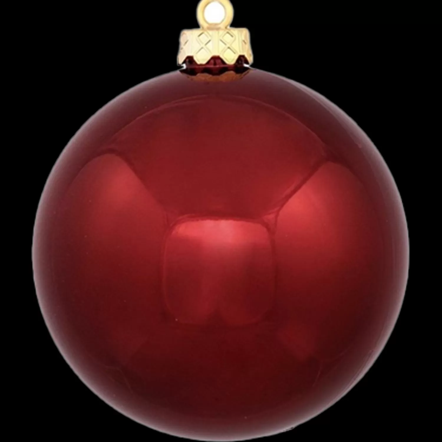 Sale Treetime Burgundy Shiny Shatterproof Ball Ornament 10"