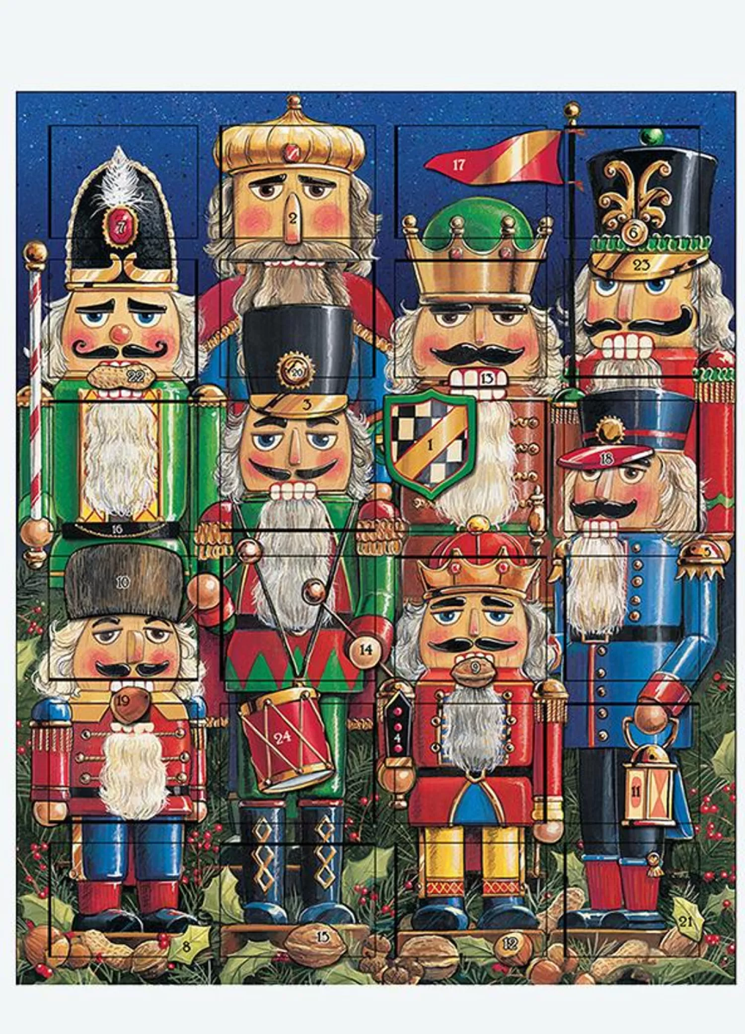 Hot Treetime Byers Choice Nutcracker Advent Calendar