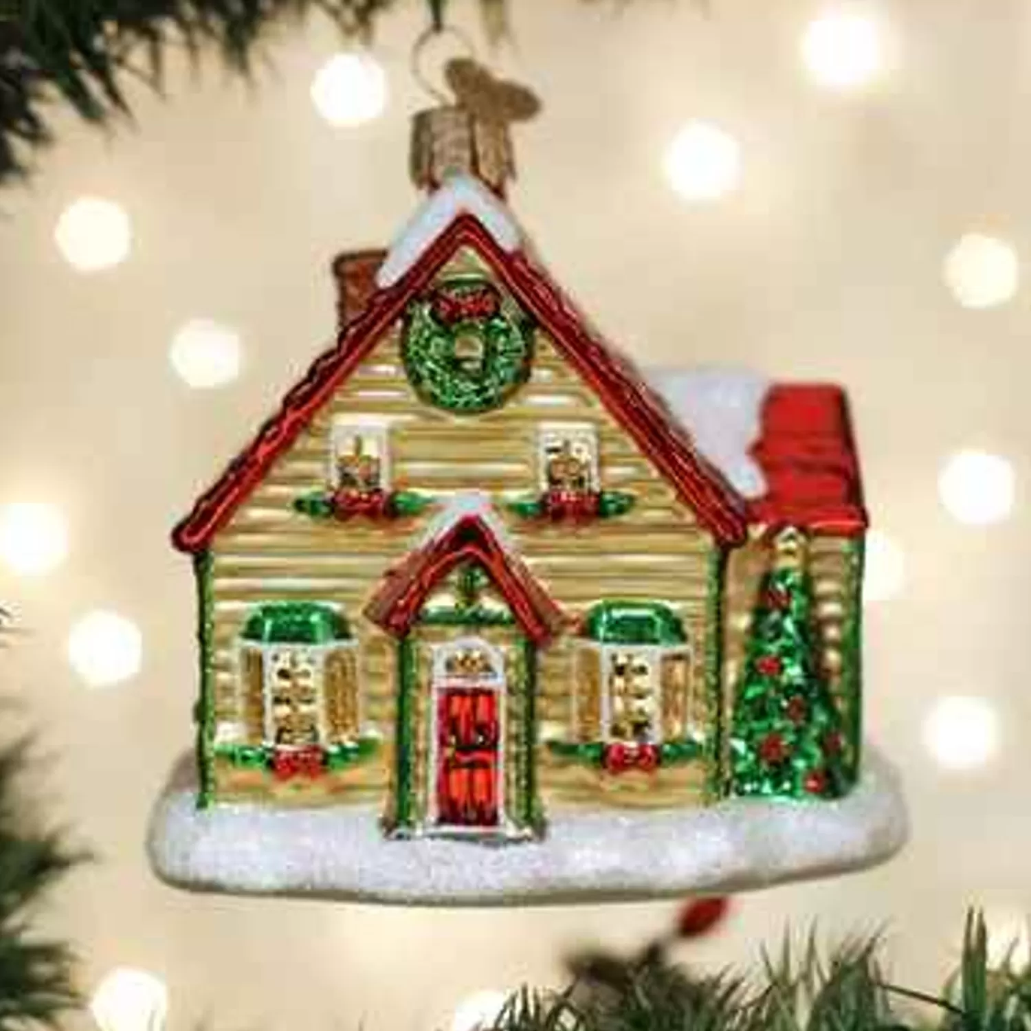 Store Treetime Christmas Cottage Ornament