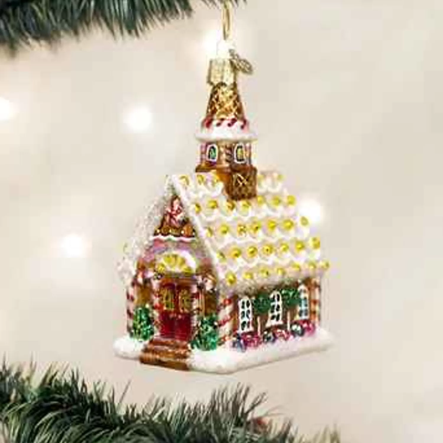 Best Treetime Gingerbread Church Ornament