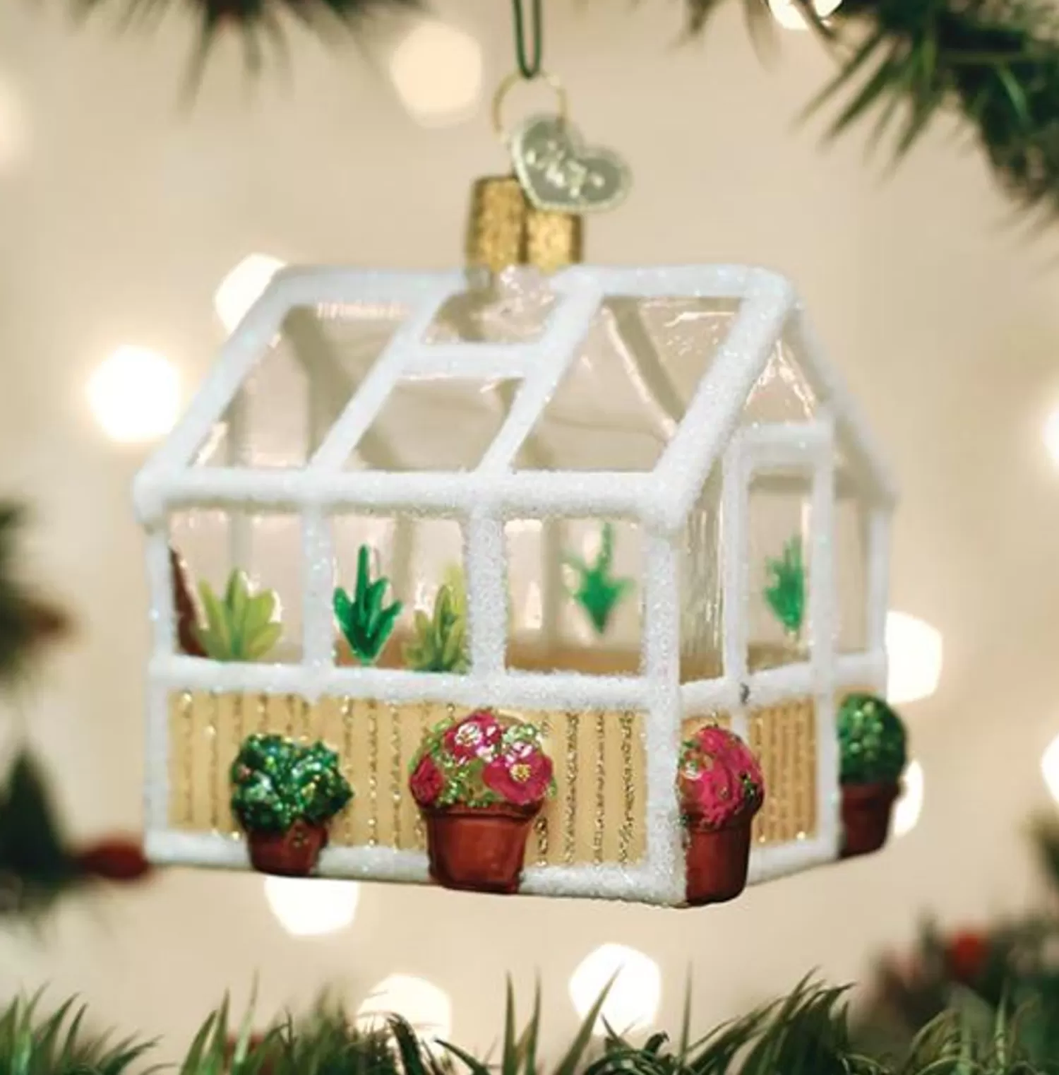 Outlet Treetime Greenhouse Ornament