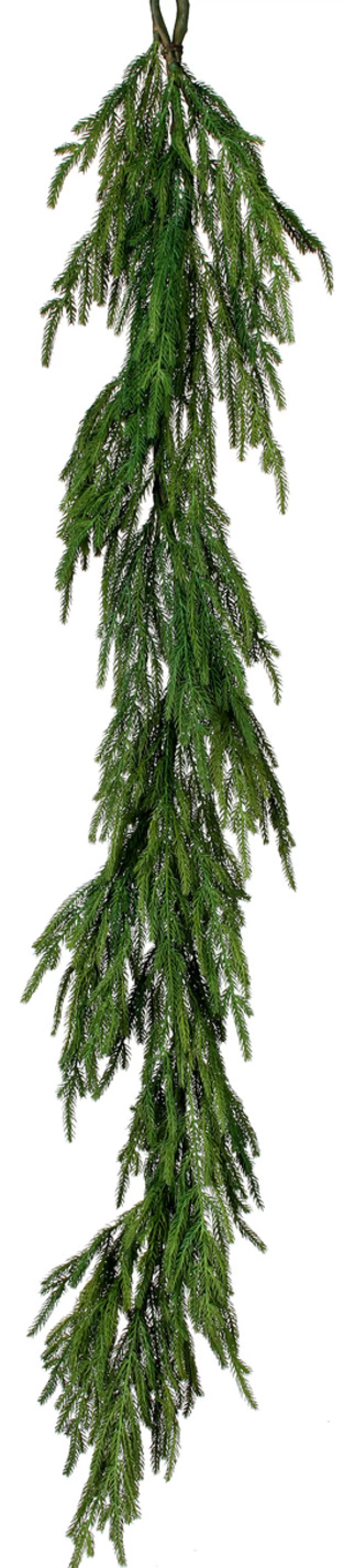 Best Treetime Grn Natural Touch Norfolk Pine Garland 60"